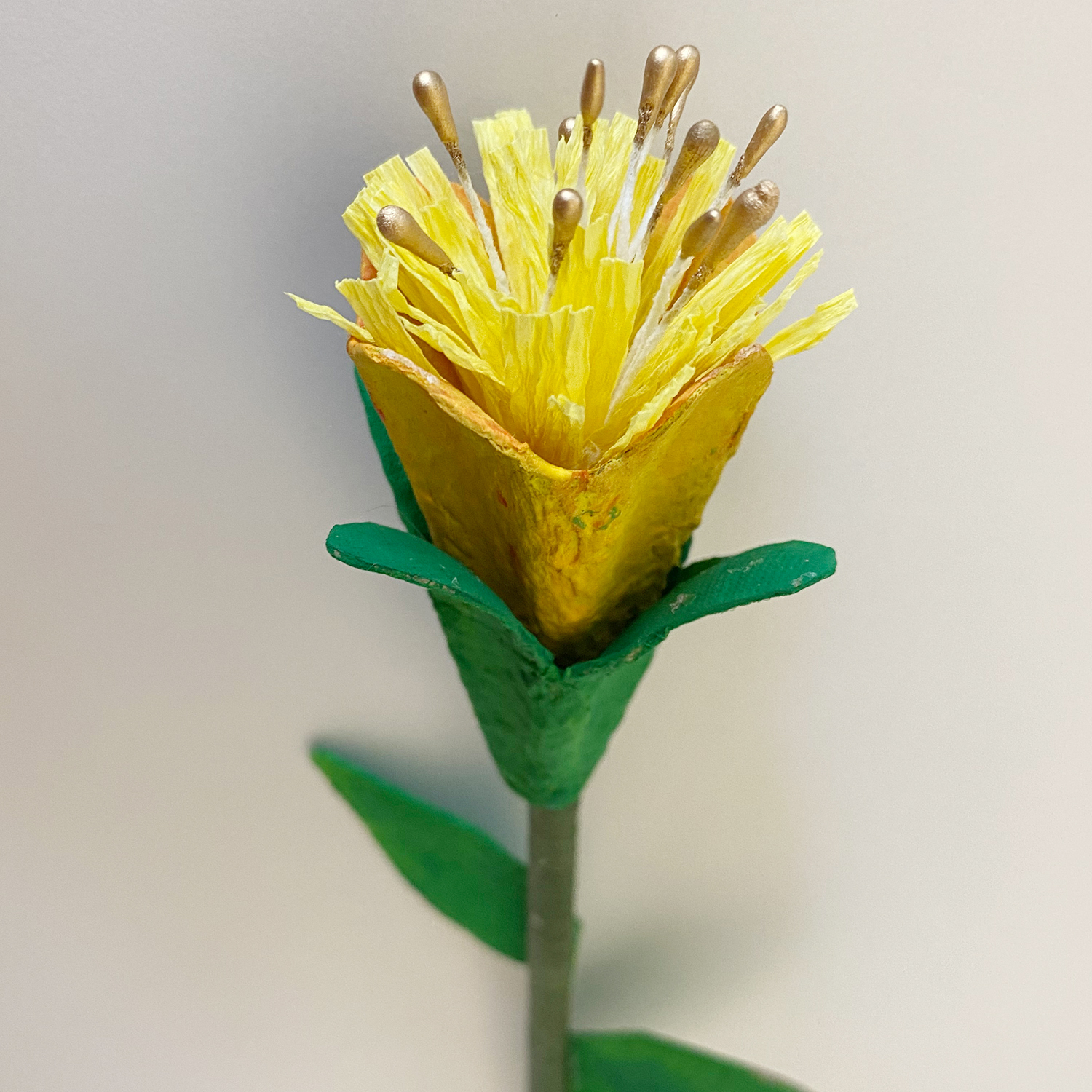 Variante 1: gelbe Blume