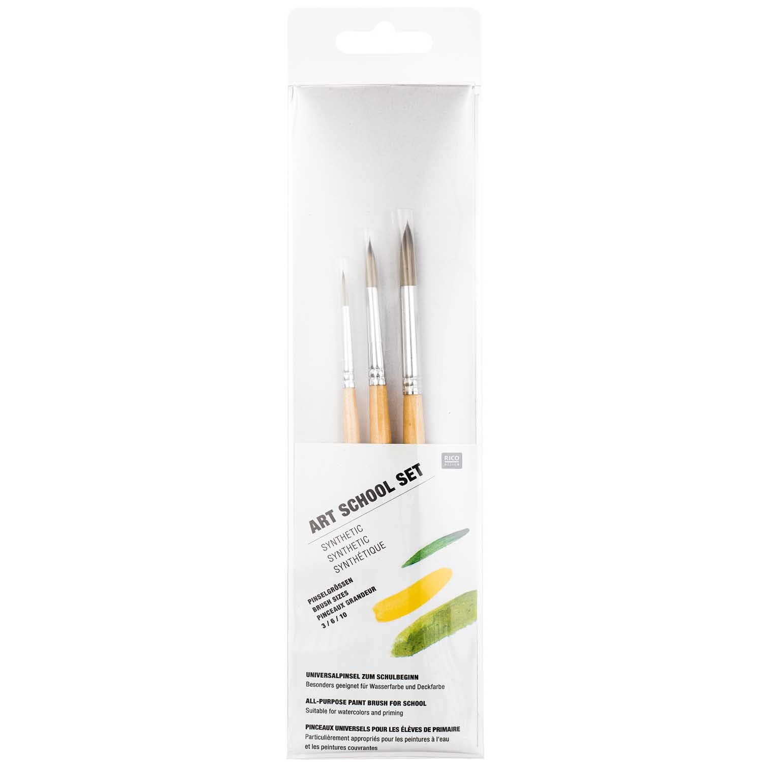 Pinsel College Synthetic Set 3teilig