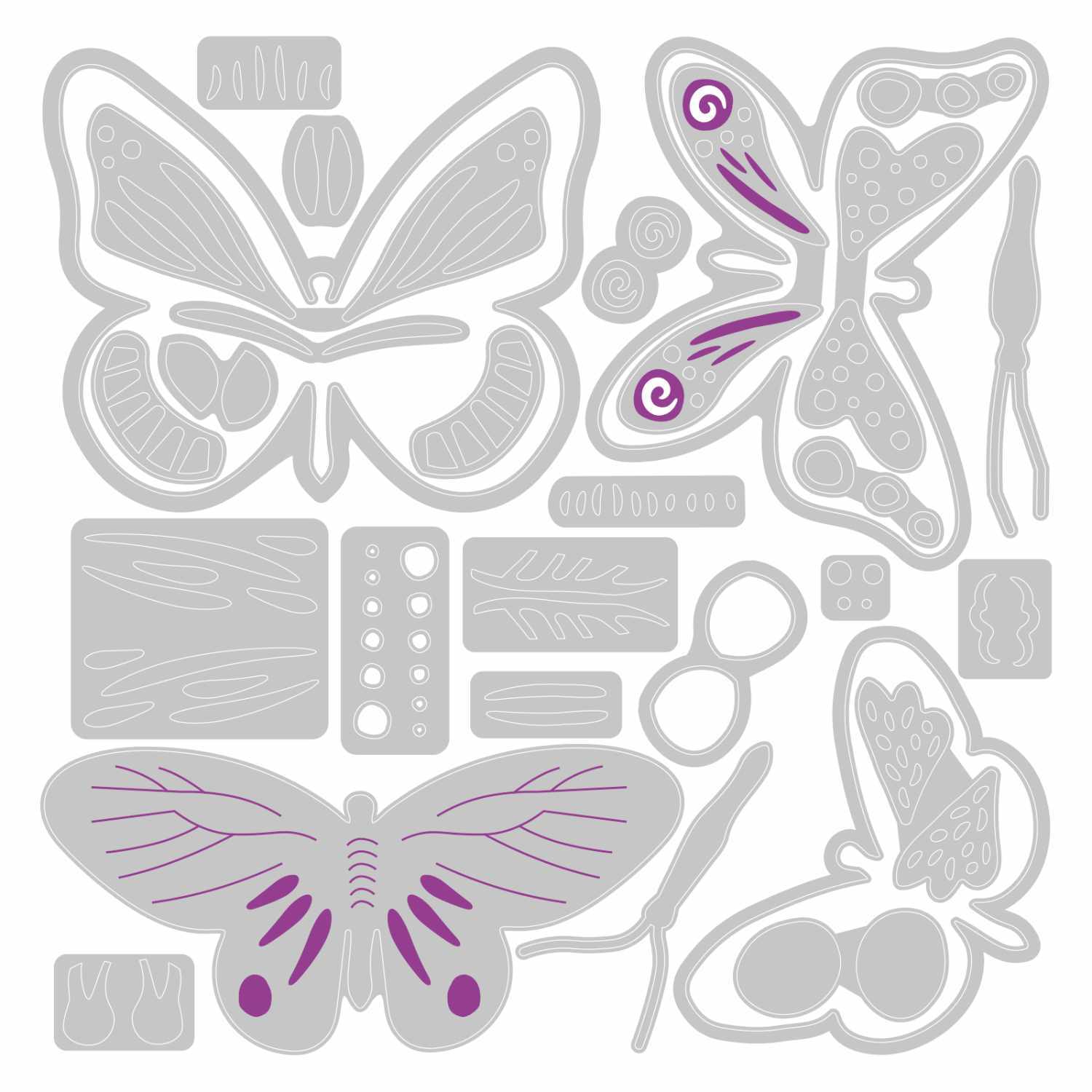 Thinlits Die Butterflies by Jenna Rushforth