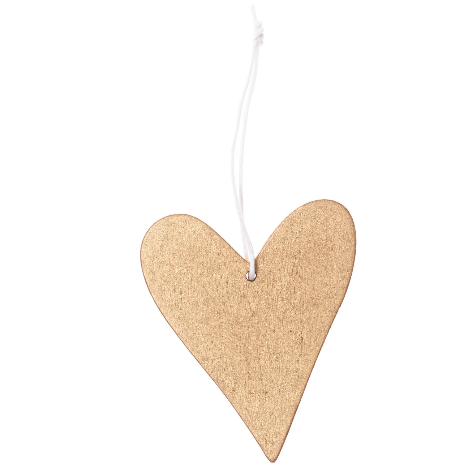 Rico Design Holzhänger Herz gold