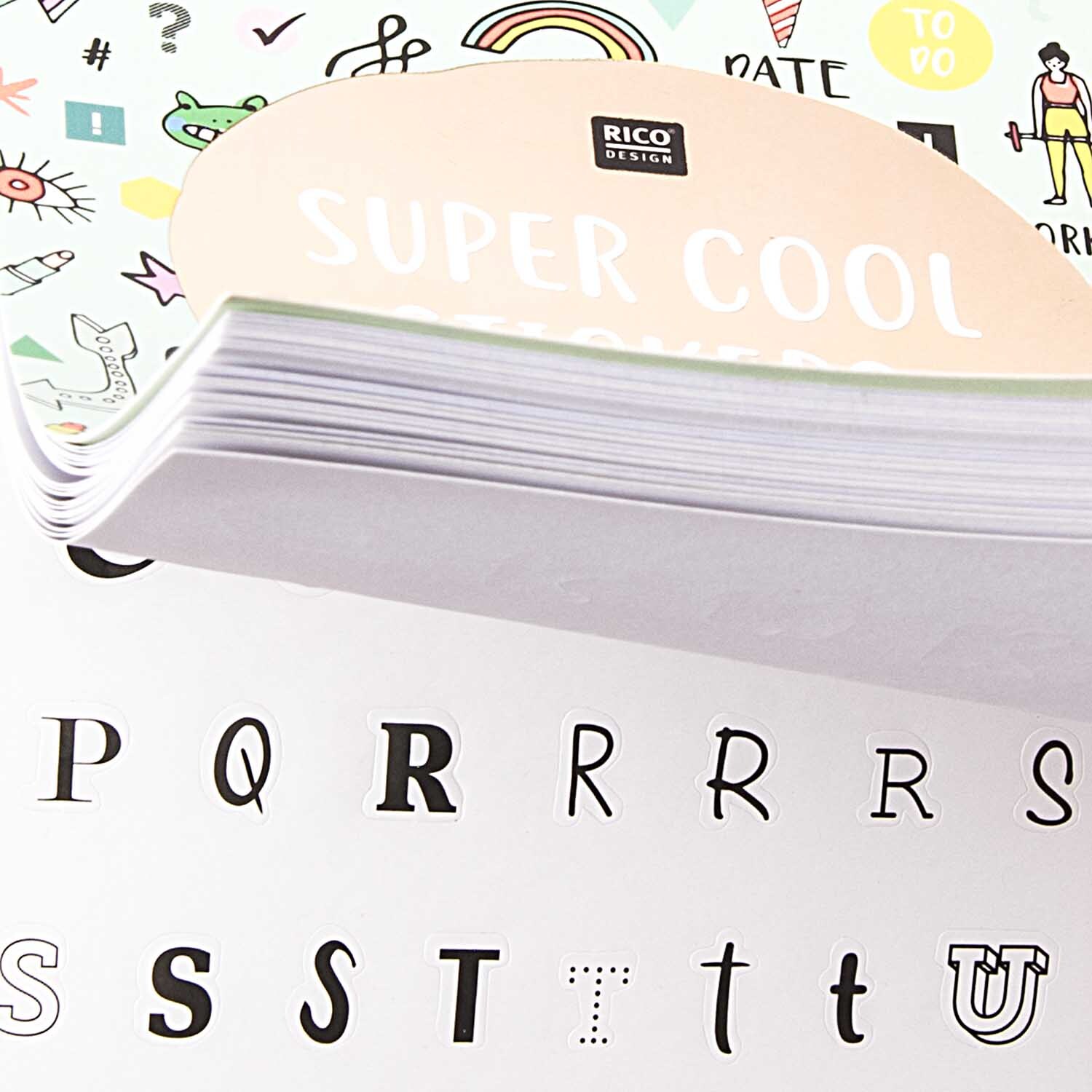 Paper Poetry Stickerbuch Wonderland mint 20 Blatt