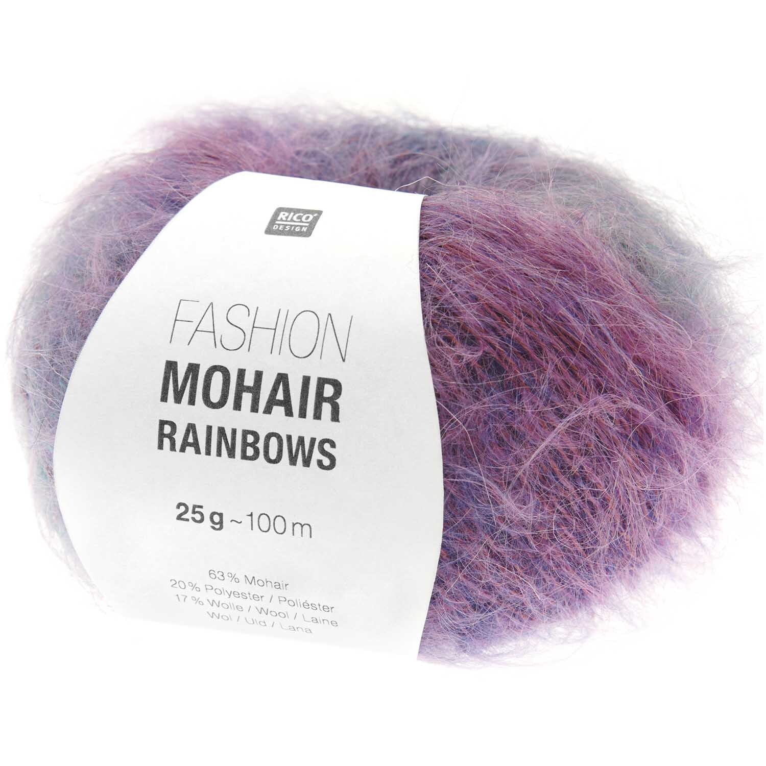 Fashion Mohair Rainbows