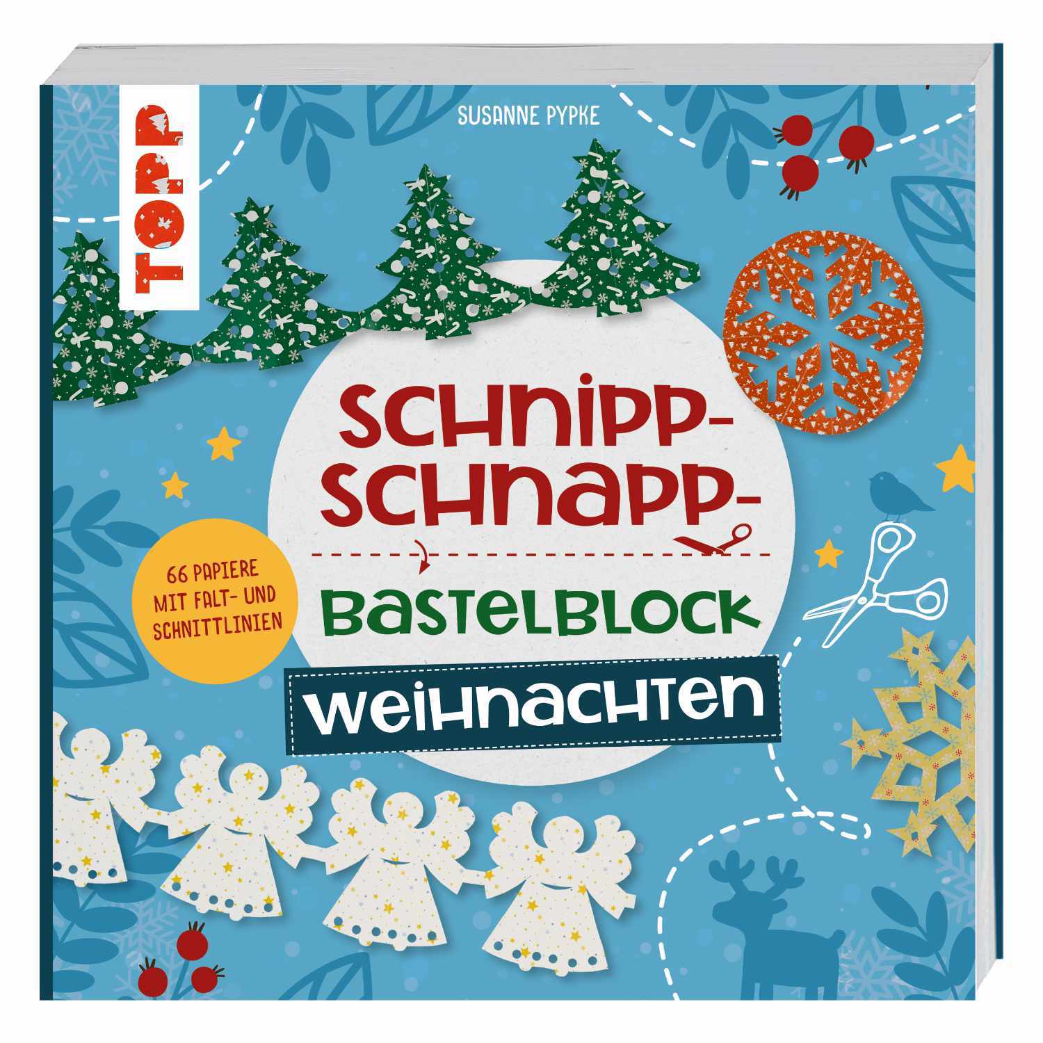 Schnipp-Schnapp Bastelblock - Weihnachten