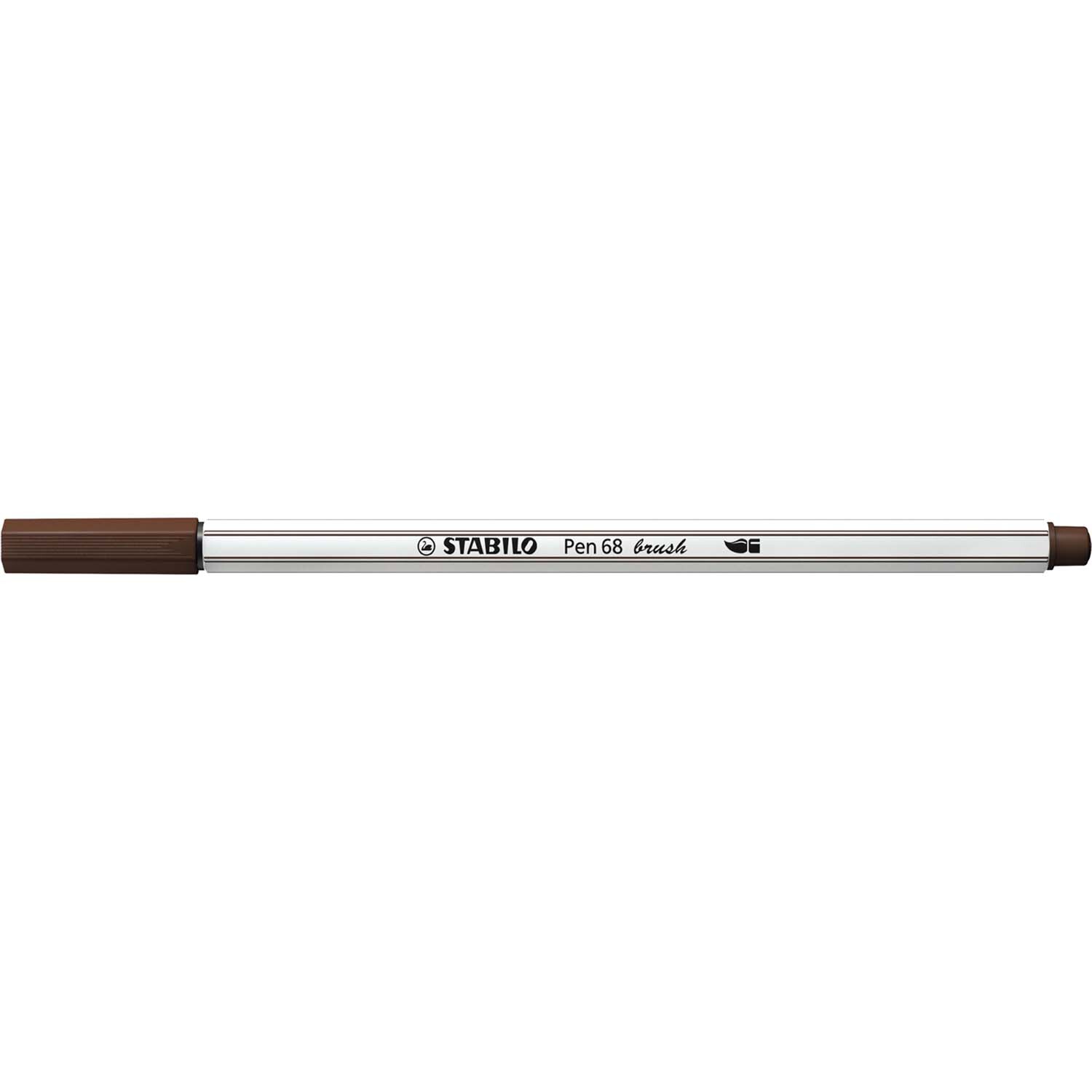 STABILO Pen 68 brush Braun