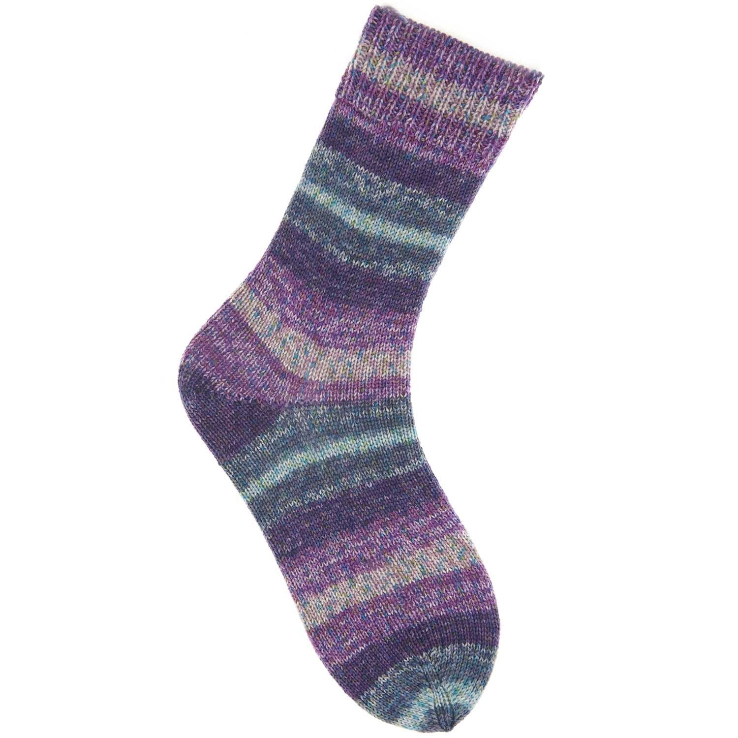 Socks Sprinkly Striply 4-fädig
