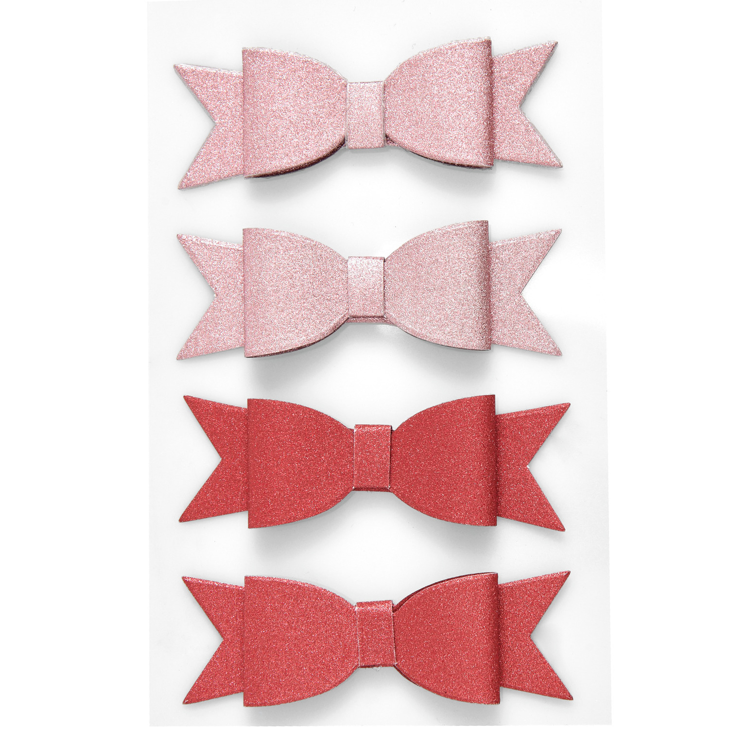 Rico Design Paper Poetry 3D Sticker Schleifen Glitter