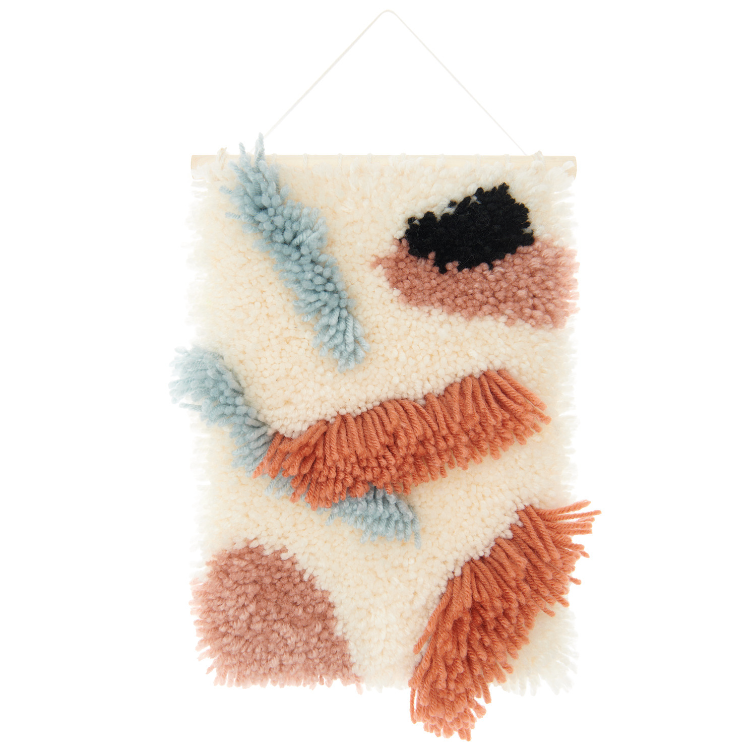 Rico Design Rico Hooki Hooki Knüpfset Wandbehang Steine