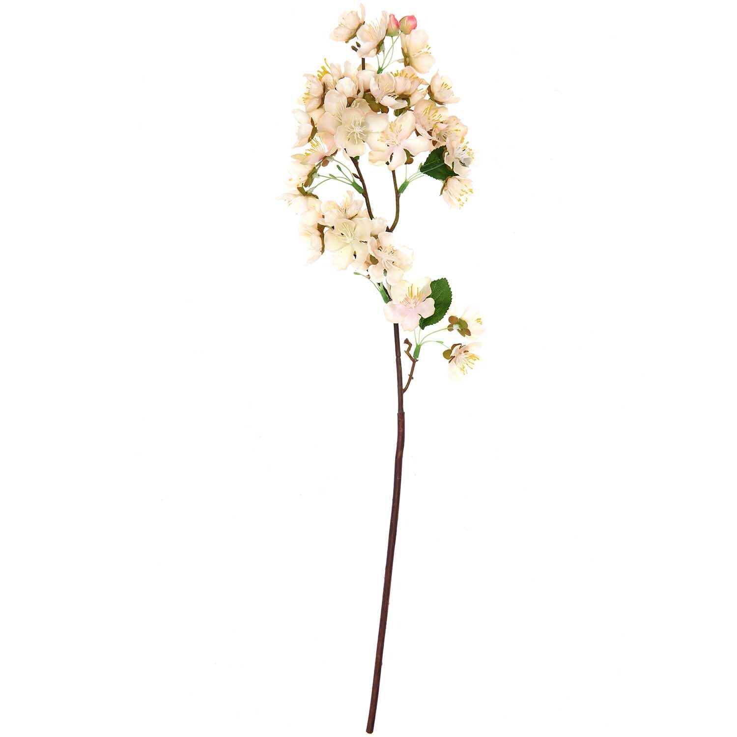 Kirschblütenzweig weiß 57cm