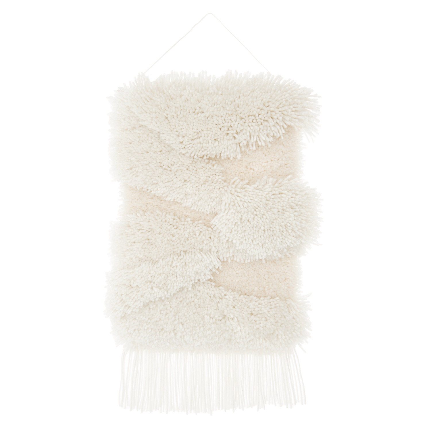 Rico Design Rico Hooki Hooki Knüpfset Wandbehang Weiße Landschaft