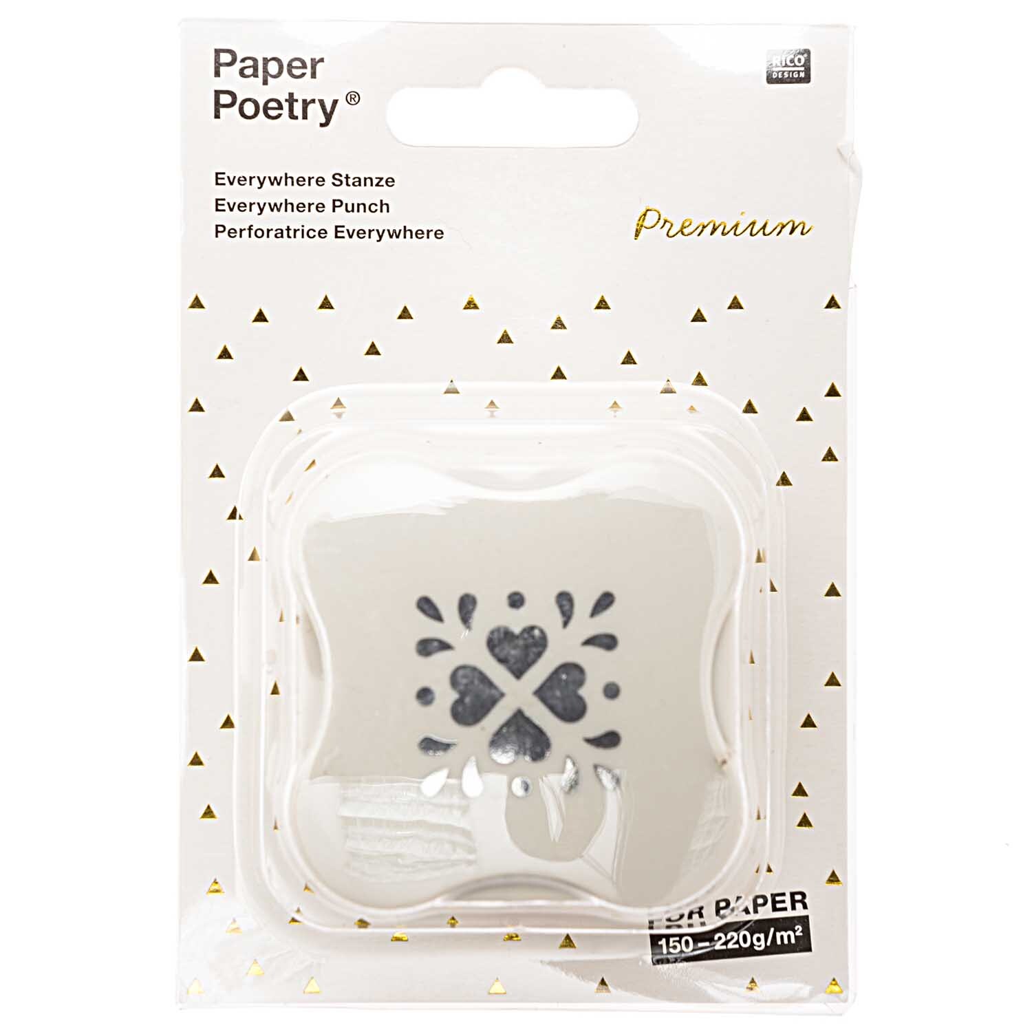 Paper Poetry Everywhere Stanzer Ornament 3x3cm