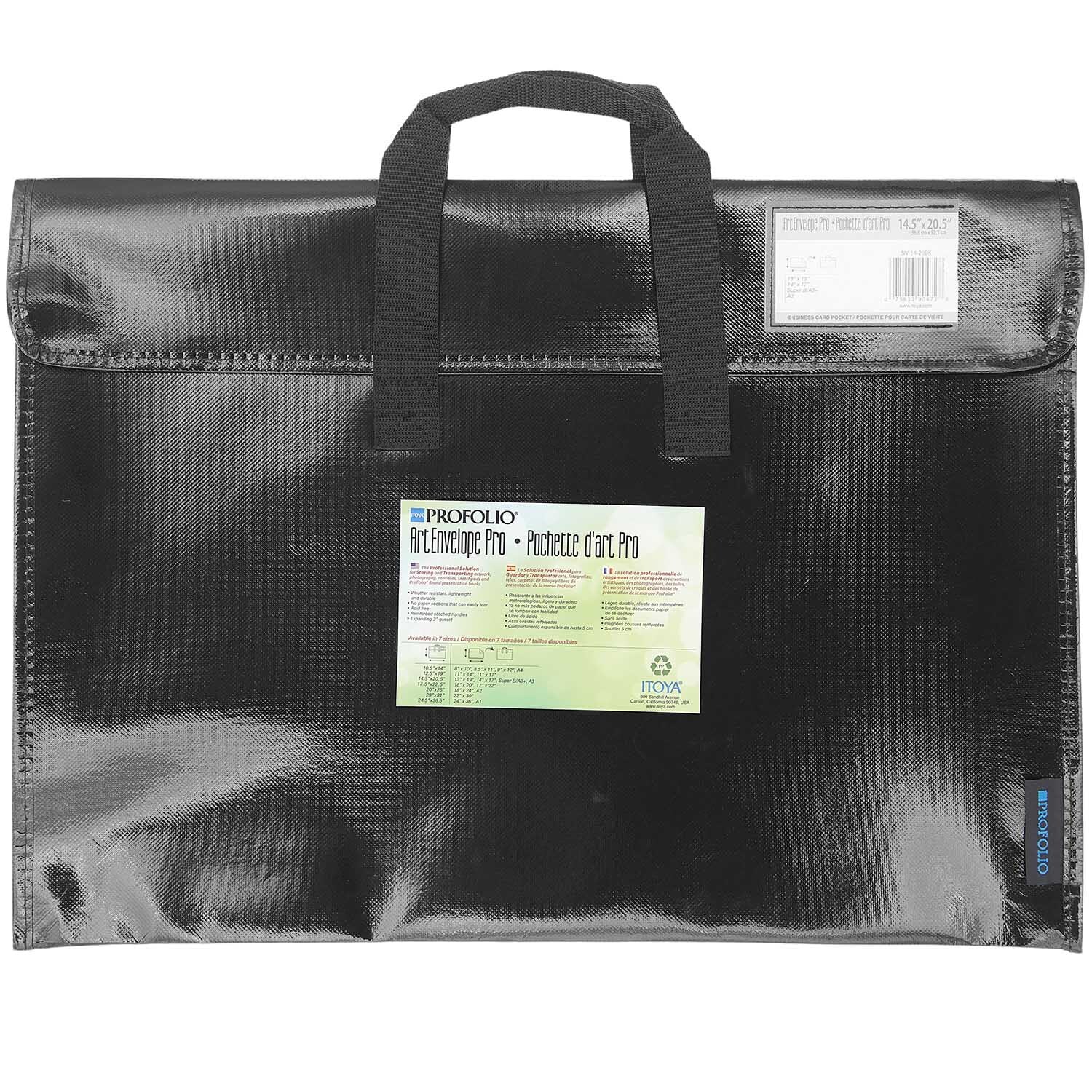 Profolio Gemäldetasche schwarz 37x52cm