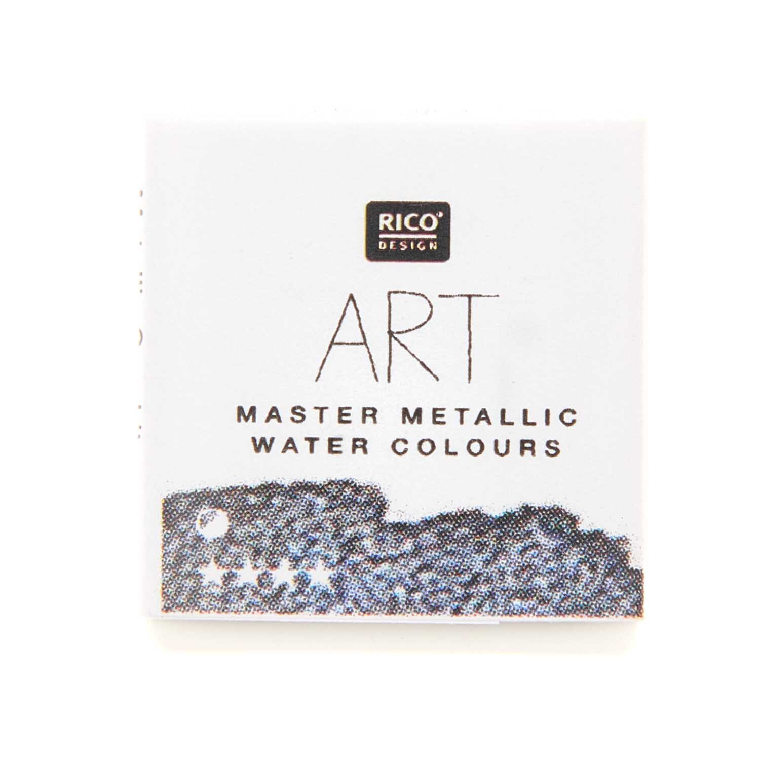 ART Master Metallic Aquarellfarbe halbes Näpfchen