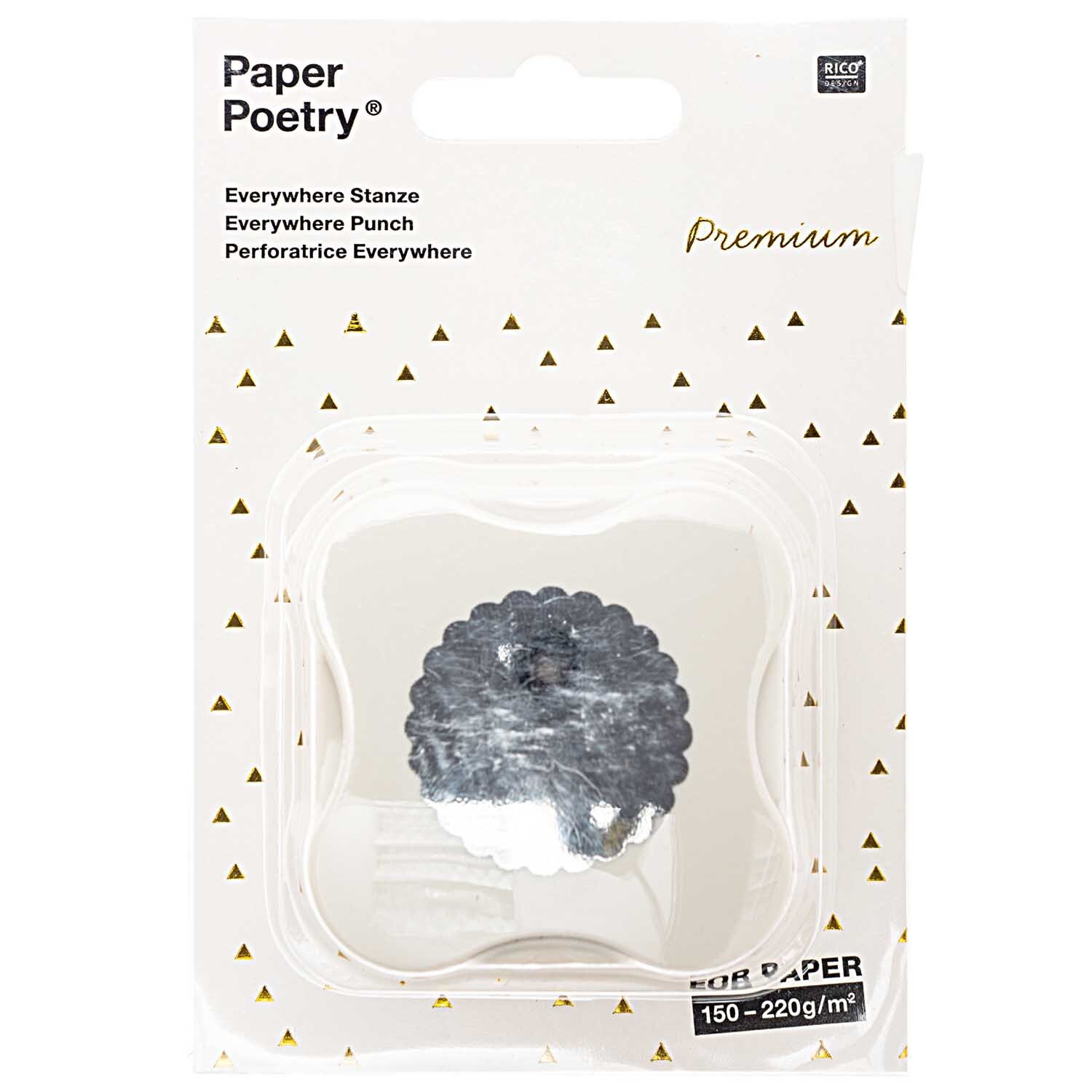 Paper Poetry Everywhere Stanzer Rosette 3,8cm