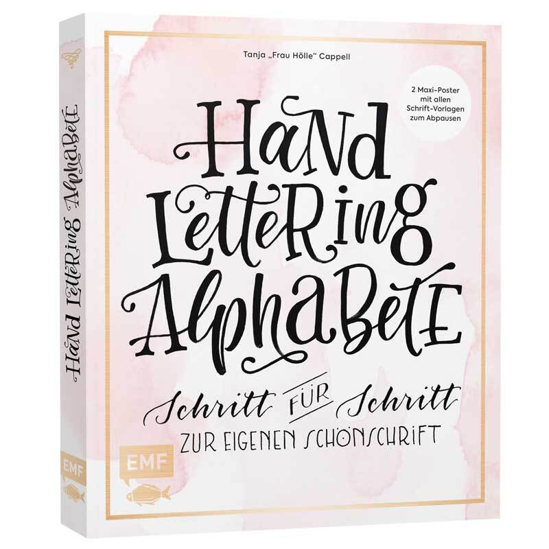 Hand Lettering Alphabete