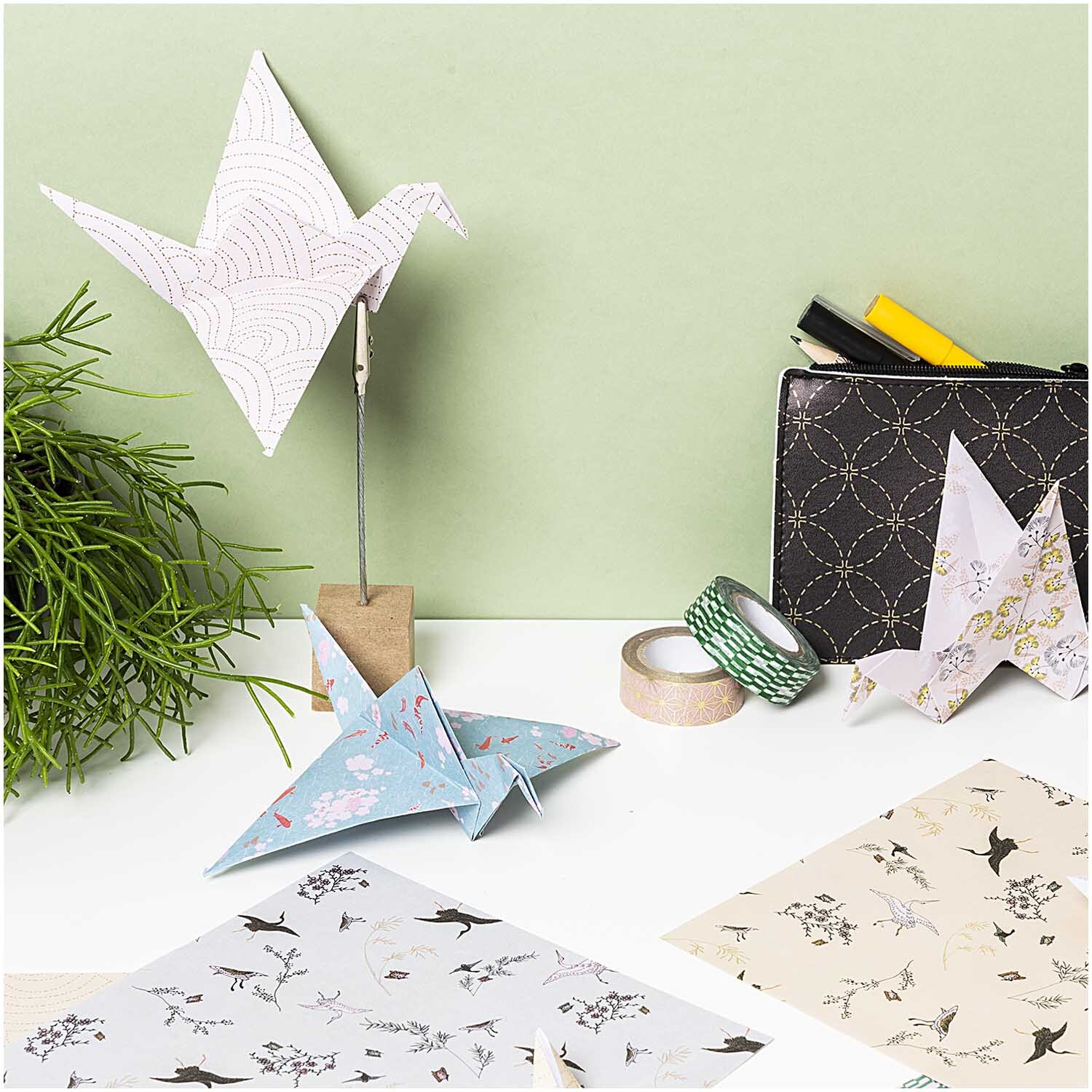 Paper Poetry Origami Jardin Japonais 15x15cm 50 Blatt