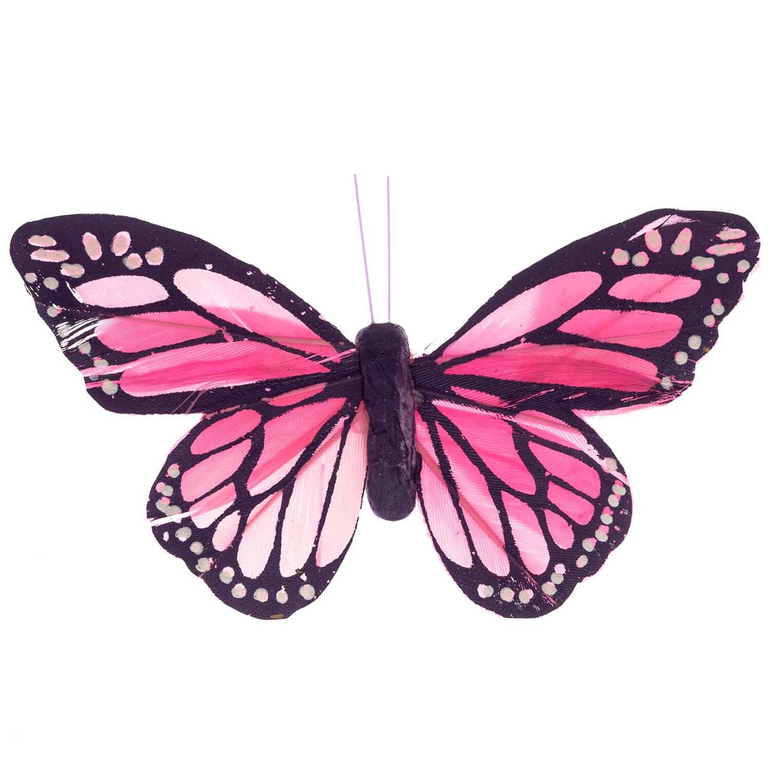 Schmetterling mit Clip 12cm