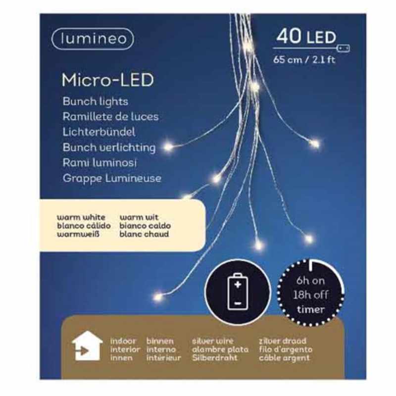 Micro LED-Bündel warmweiß 65cm