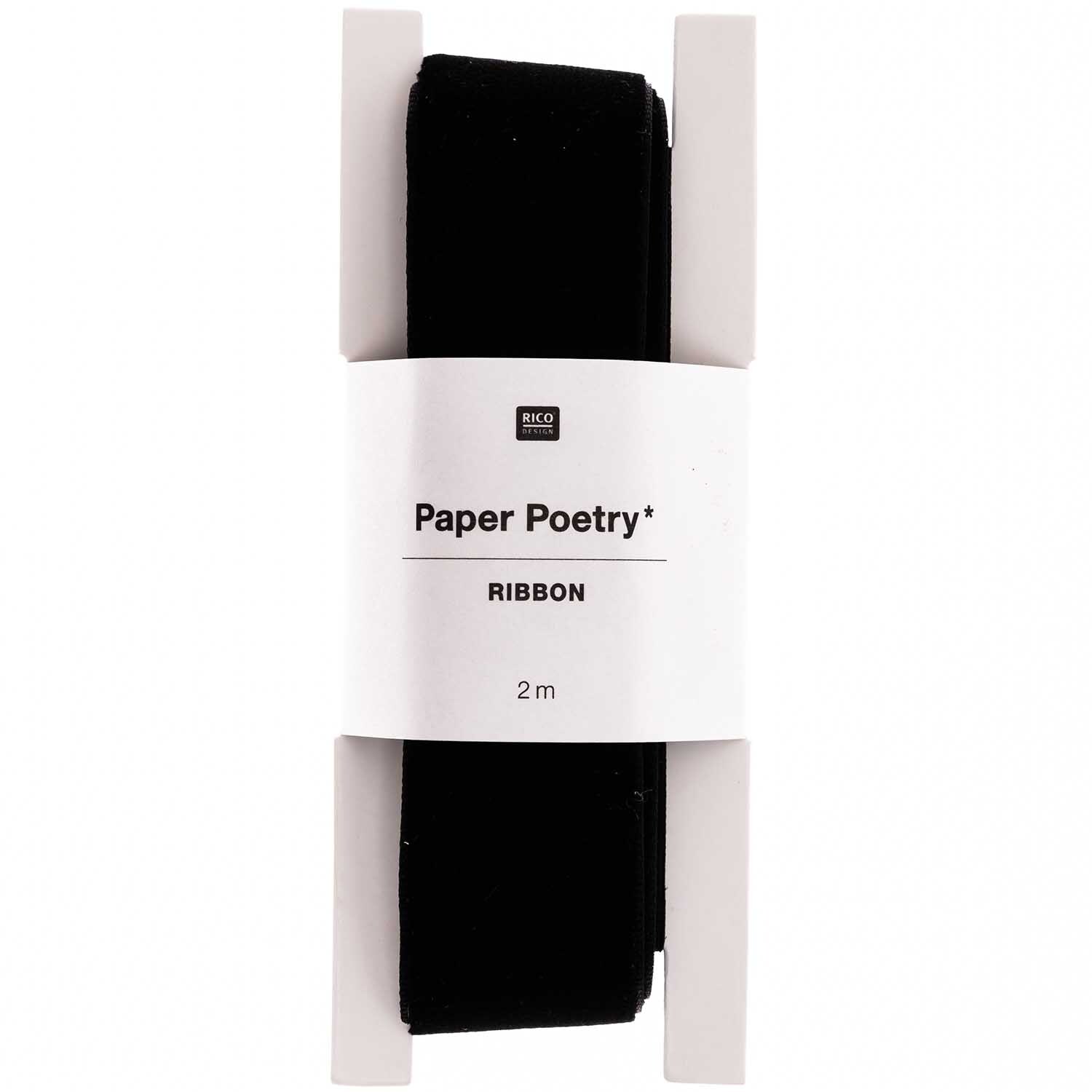 Paper Poetry Samtband 25mm 2m