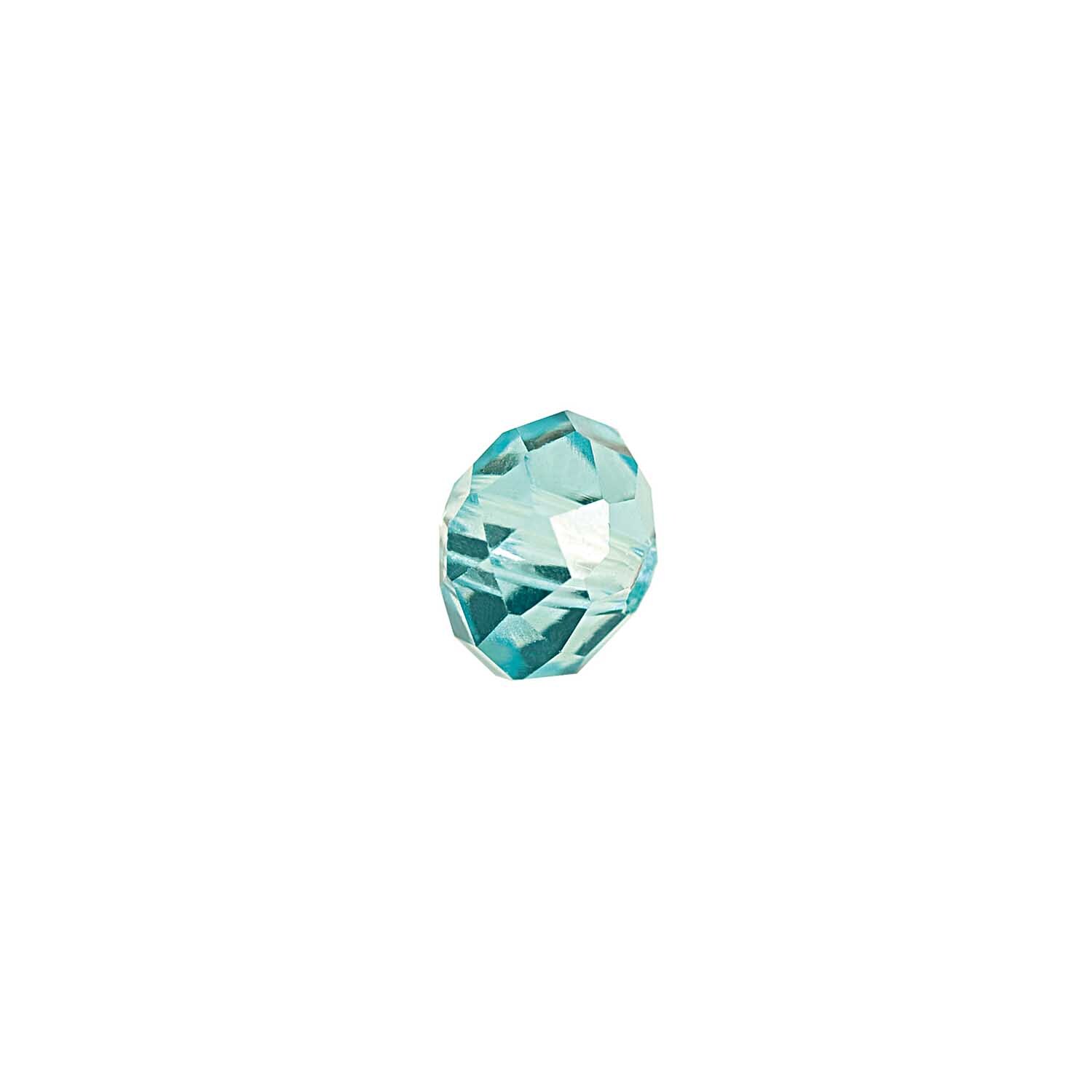 Glasschliff-Diskus Perlen 6mm 12 Stück