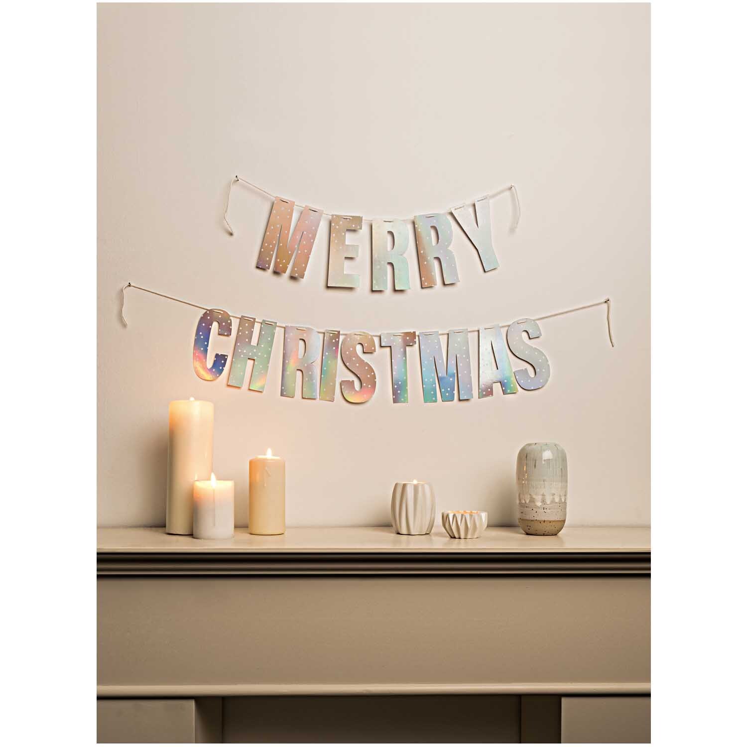 Paper Poetry Girlande Merry Christmas 3m Hot Foil