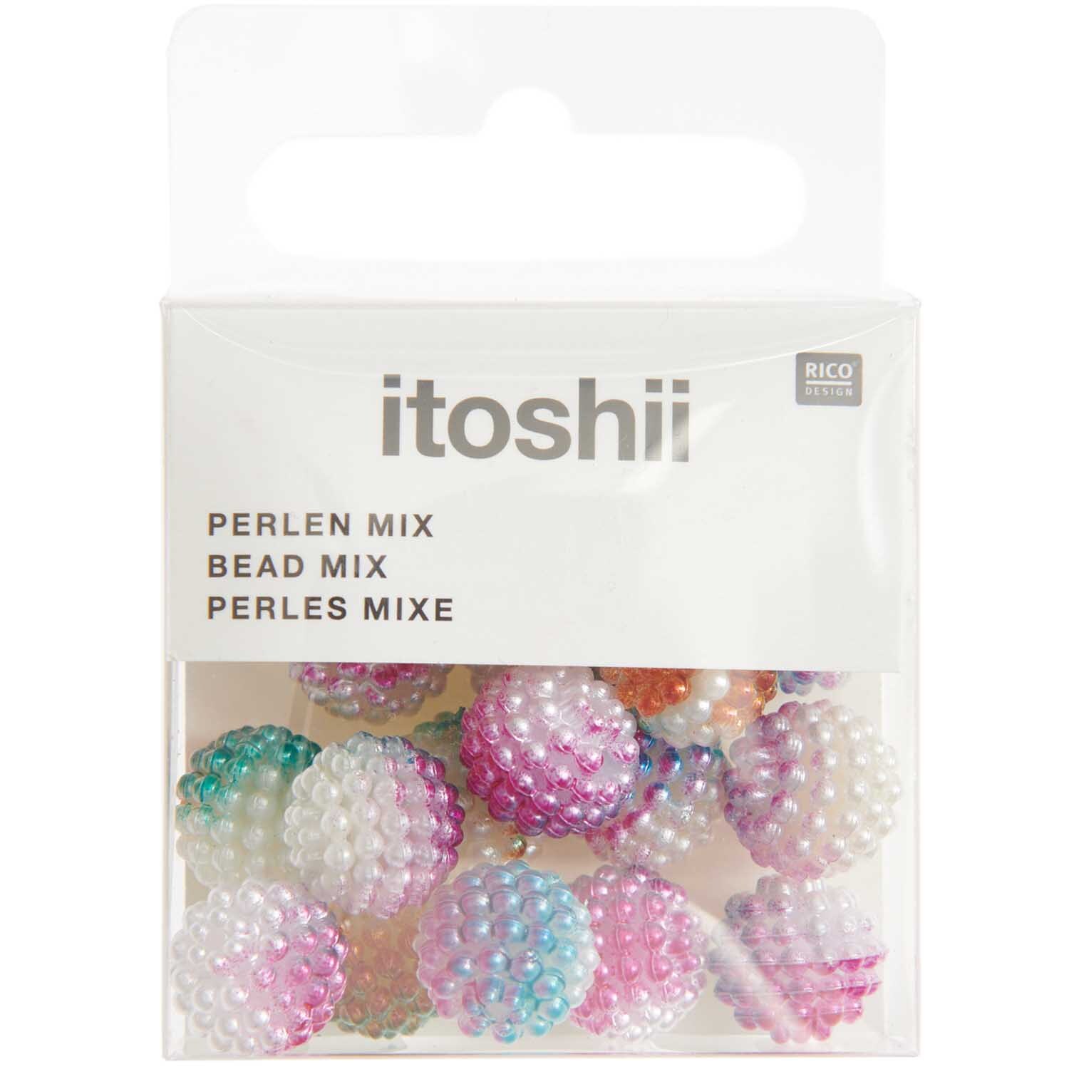 itoshii Perlen Bundle Farbverlauf 11mm 20 Stück
