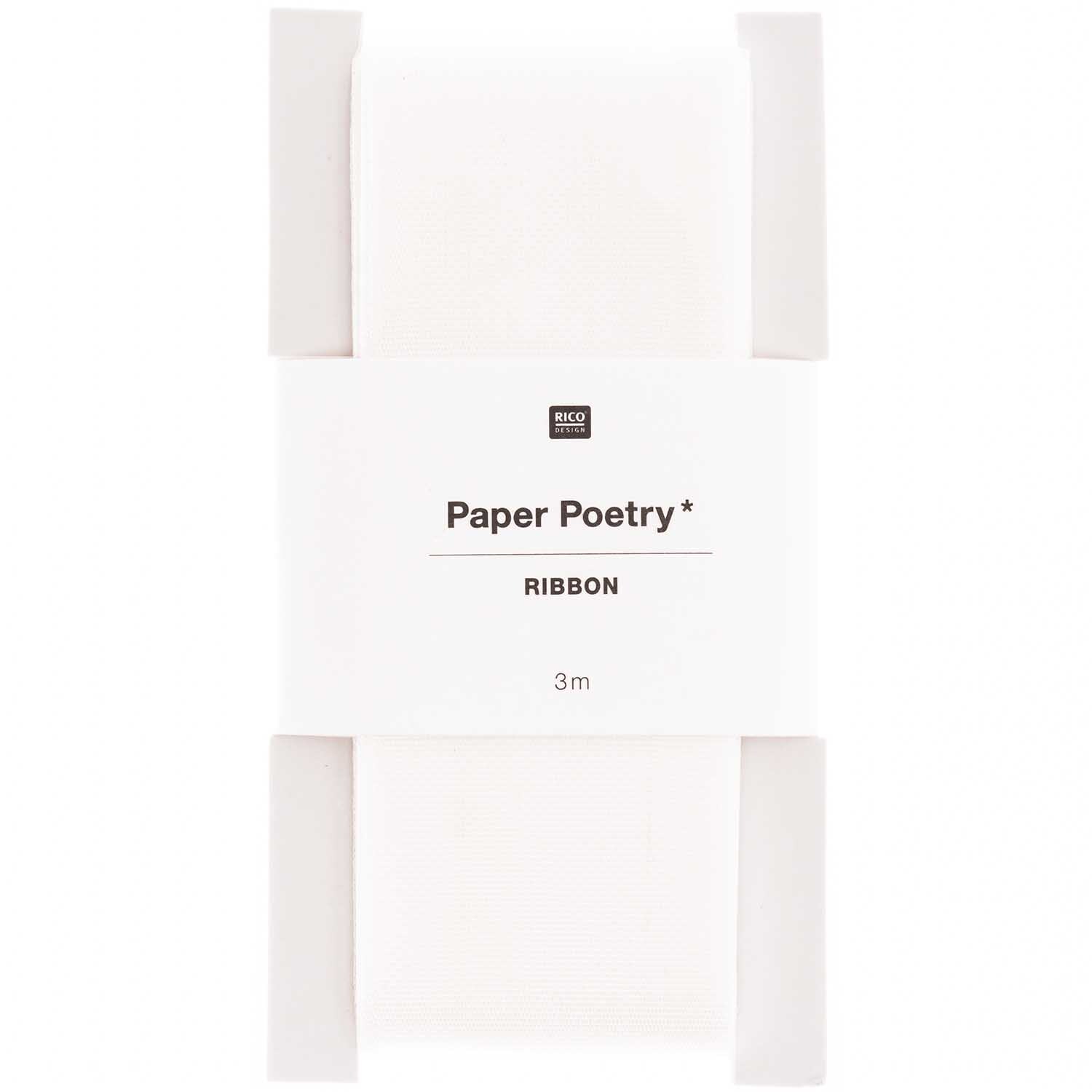 Paper Poetry Taftband 38mm 3m