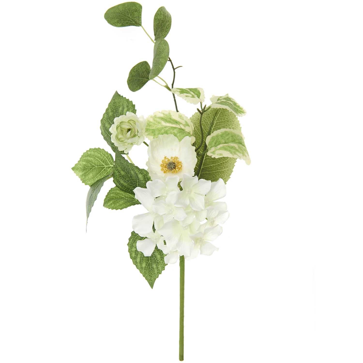 Picker Blumenstrauß Weiß/Grün