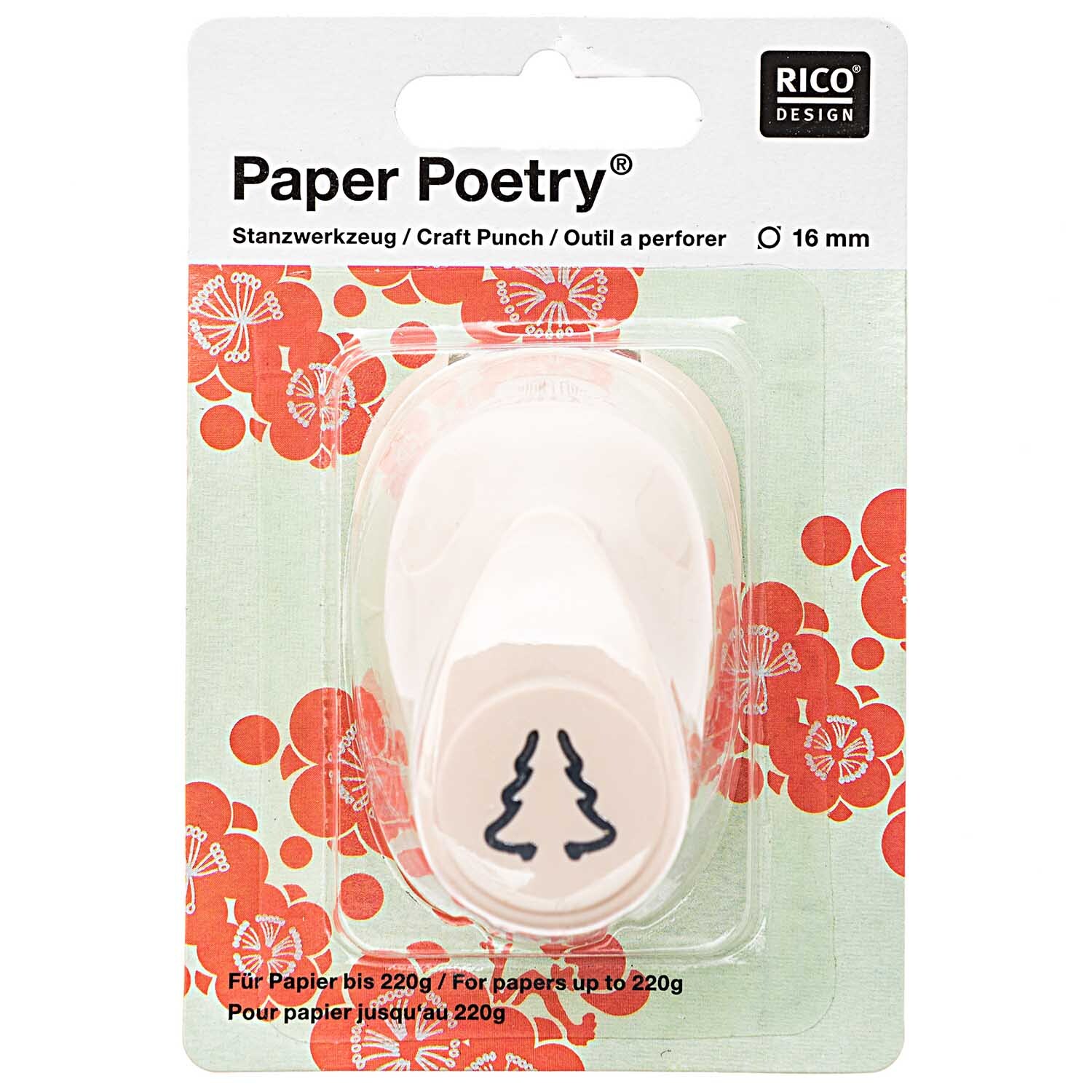 Paper Poetry Stanzer 3D Tannenbaum 1,6cm