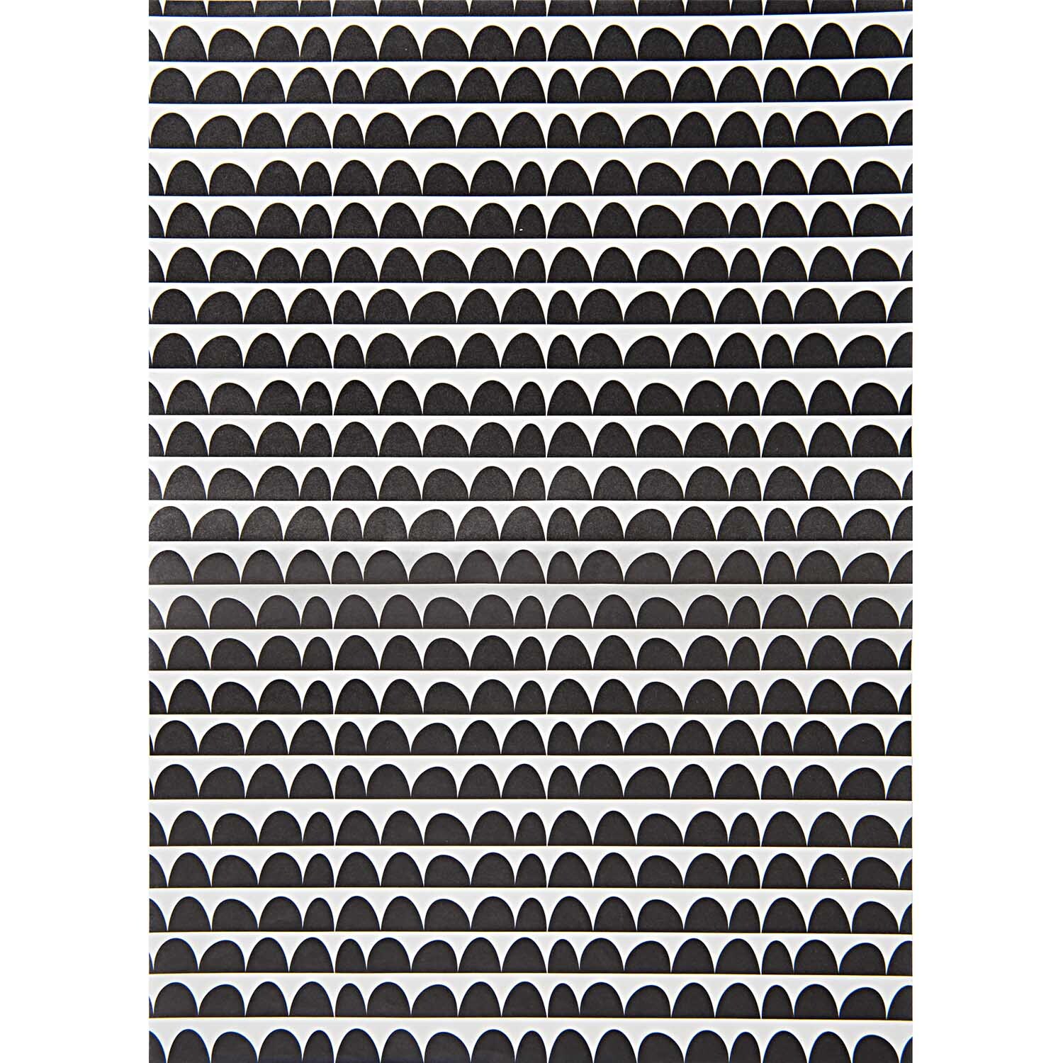 SB Paper Patch Papier schwarz-weiß 30x42cm 3 Bogen