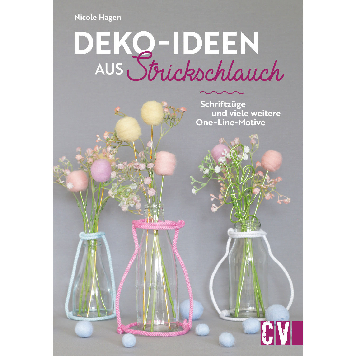 Deko-Ideen aus Strickschlauch