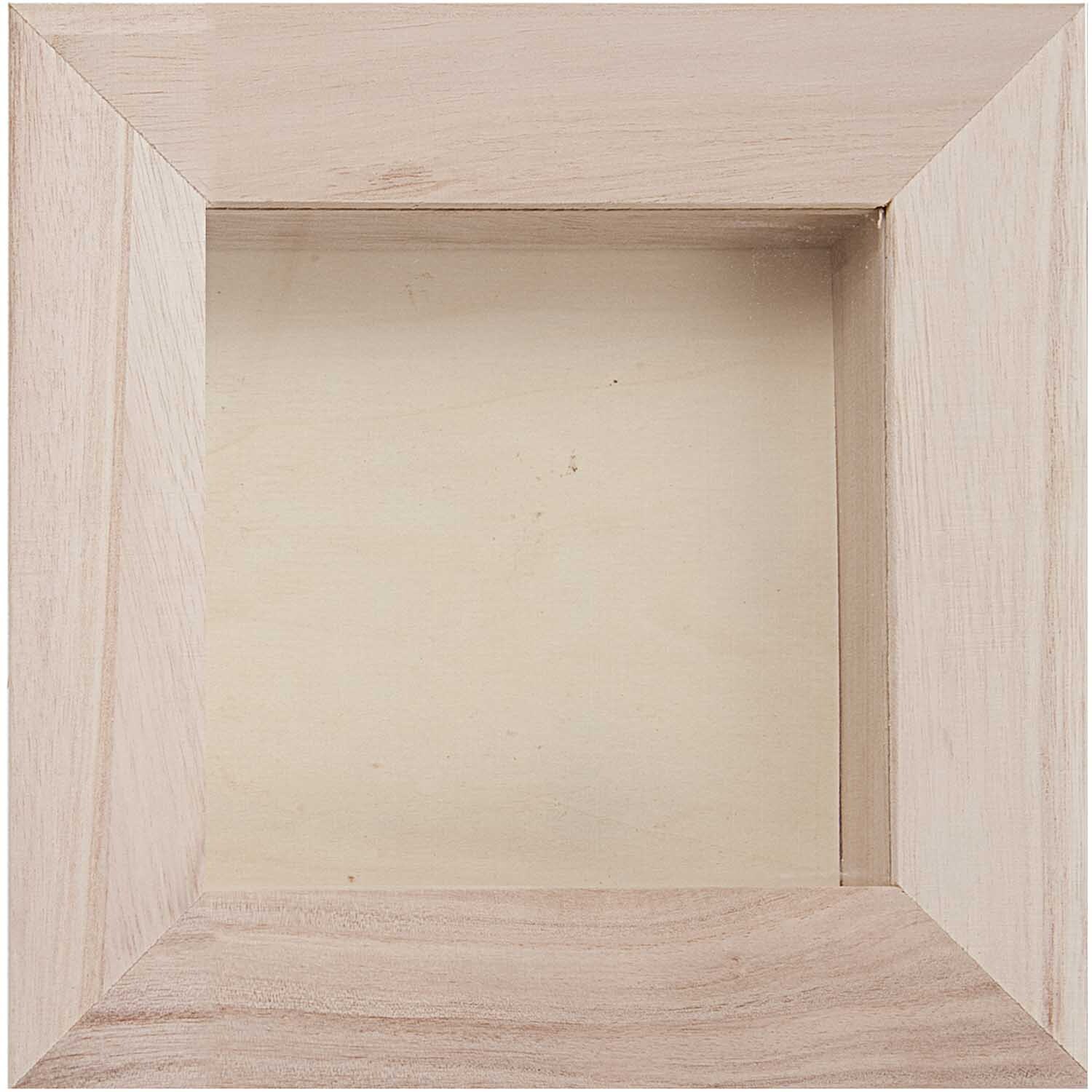 3D-Holz Bilderrahmen 16x16cm