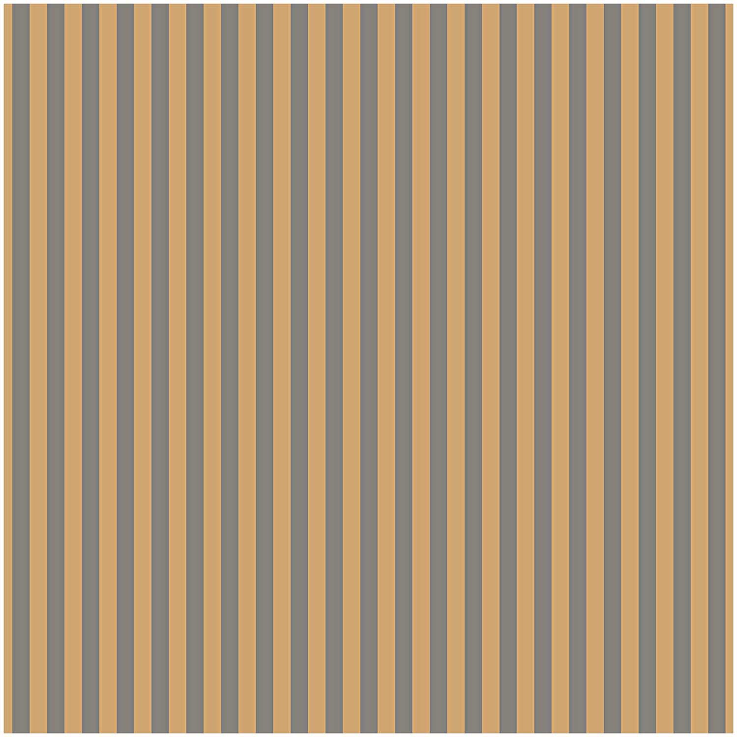 Stoff Streifen grau-gold 50x140cm