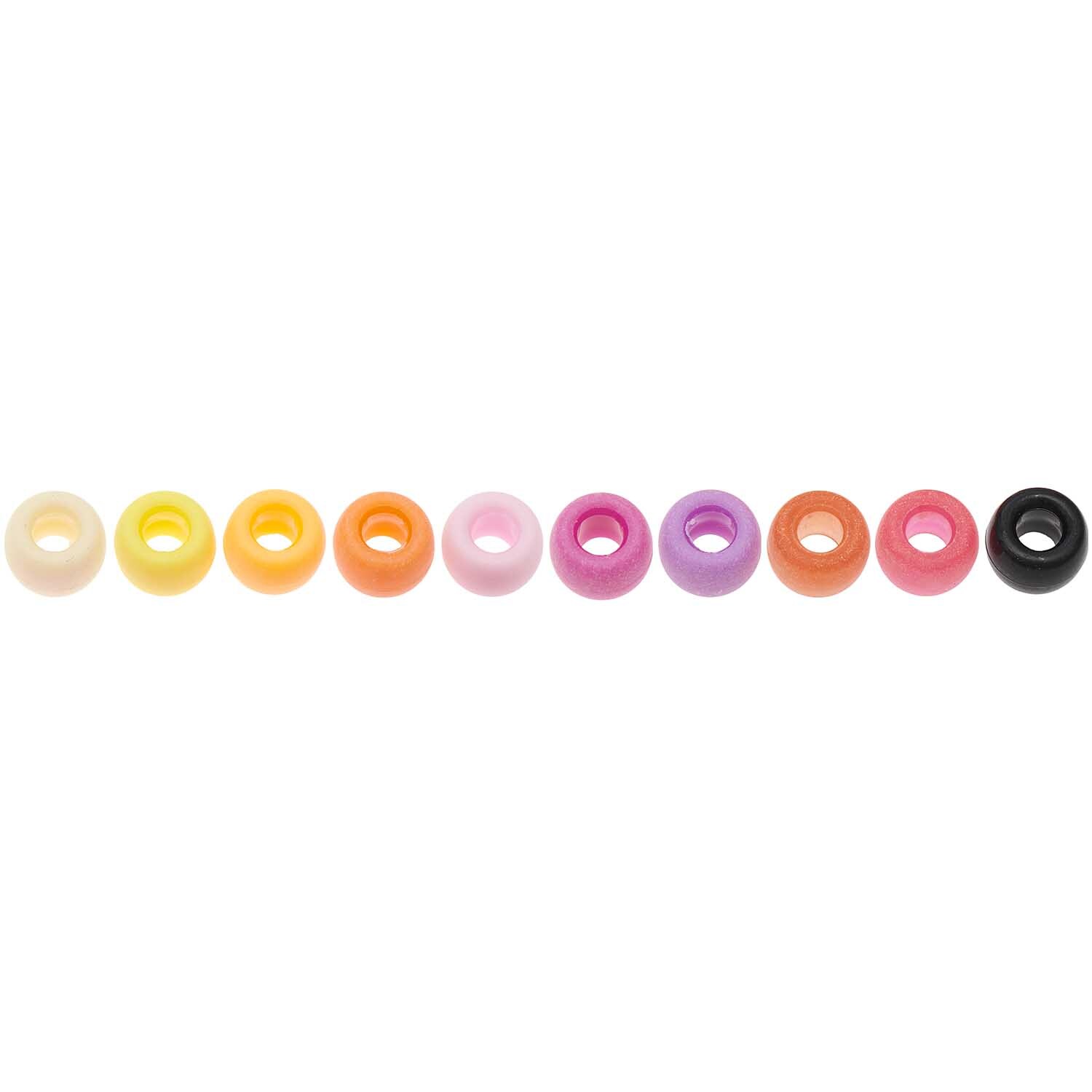 itoshii - Ponii Beads Frucht Mix 9x6mm 80 Stück
