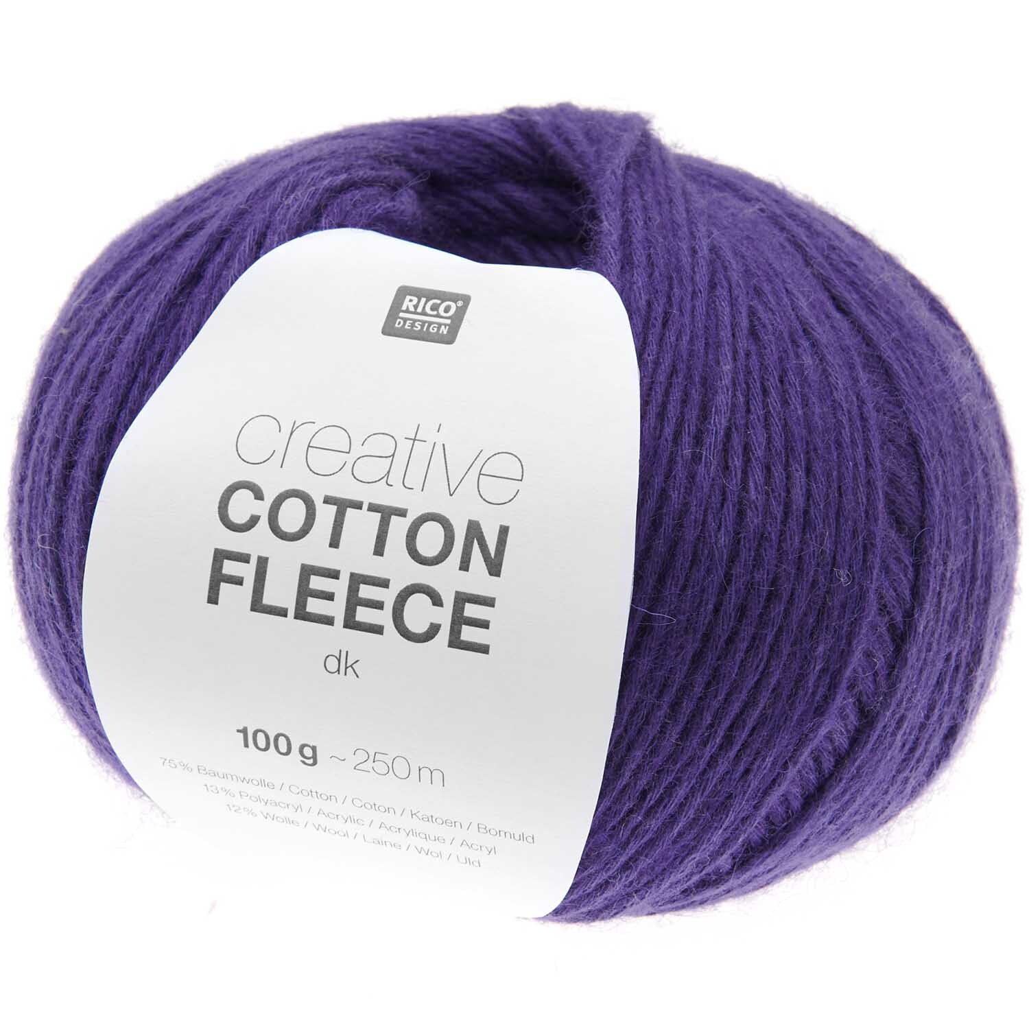 Couture crochet et tricot Rico Design Pelote de coton Creative Cotton