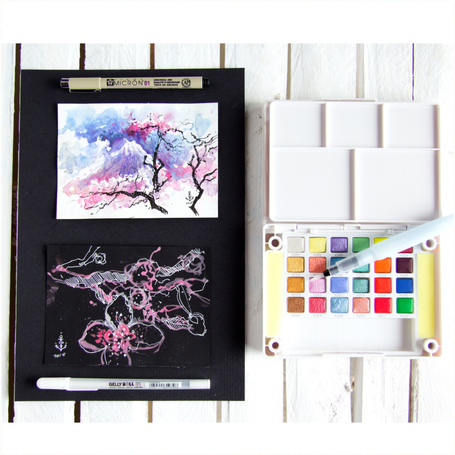 Water Color Sketchbox Creative Art Colours 24 Farben