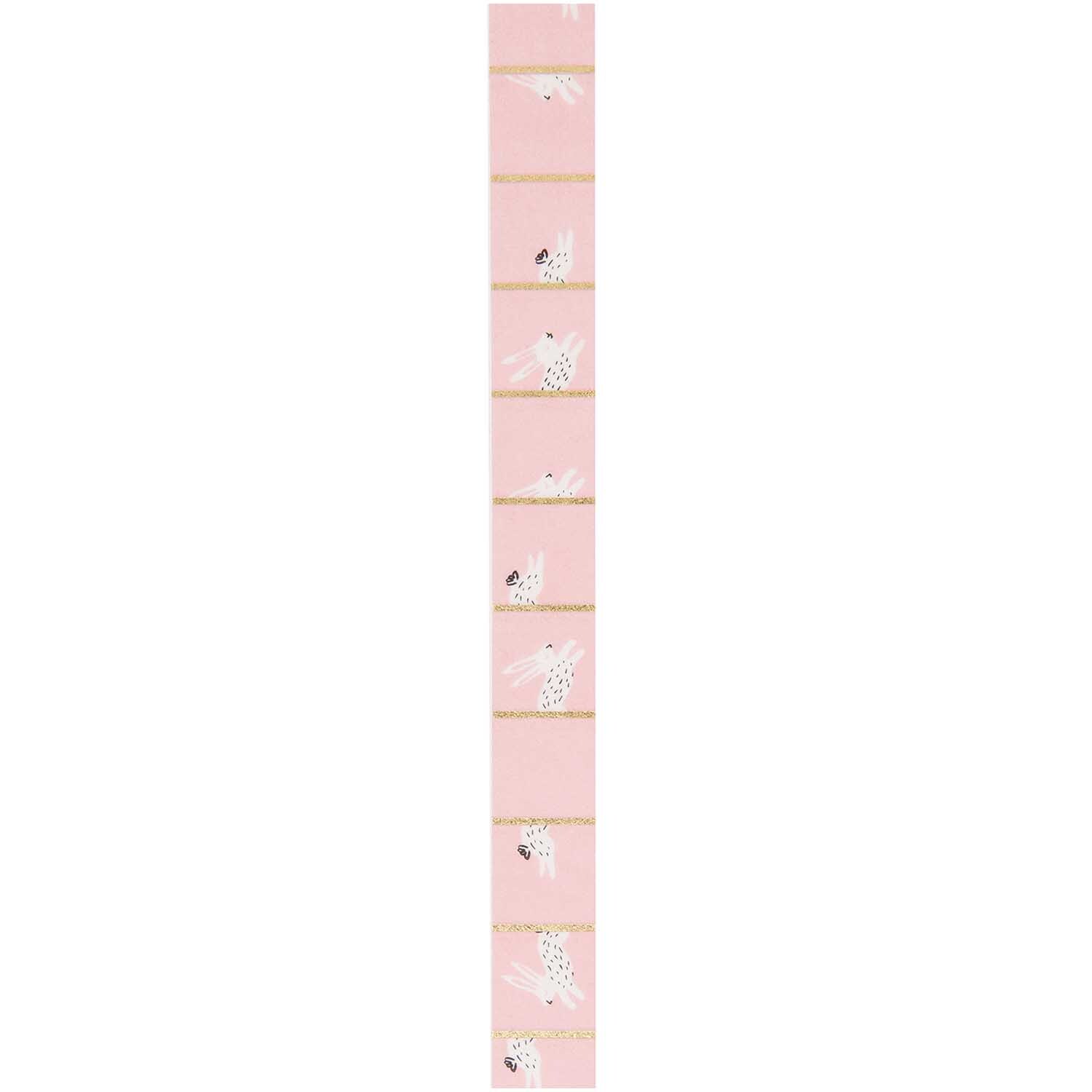 Paper Poetry Tape Bunny Hop rosa 1,5cm 10m