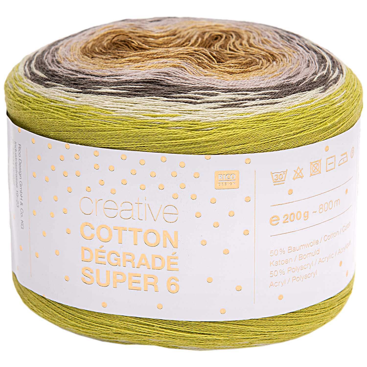 Creative Cotton Dégradé Super6