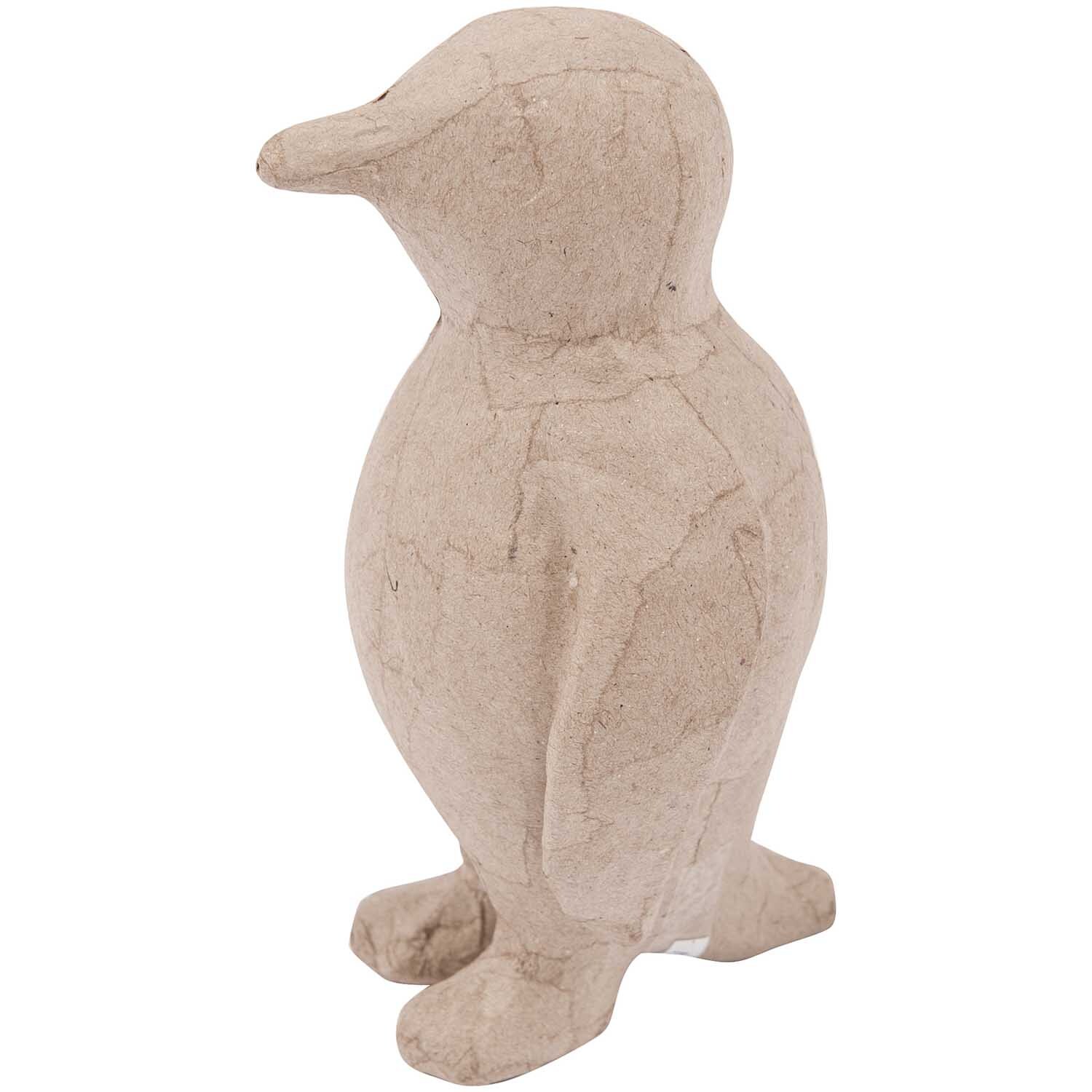 Pappmaché Pinguin groß 8,5x17x8,5cm