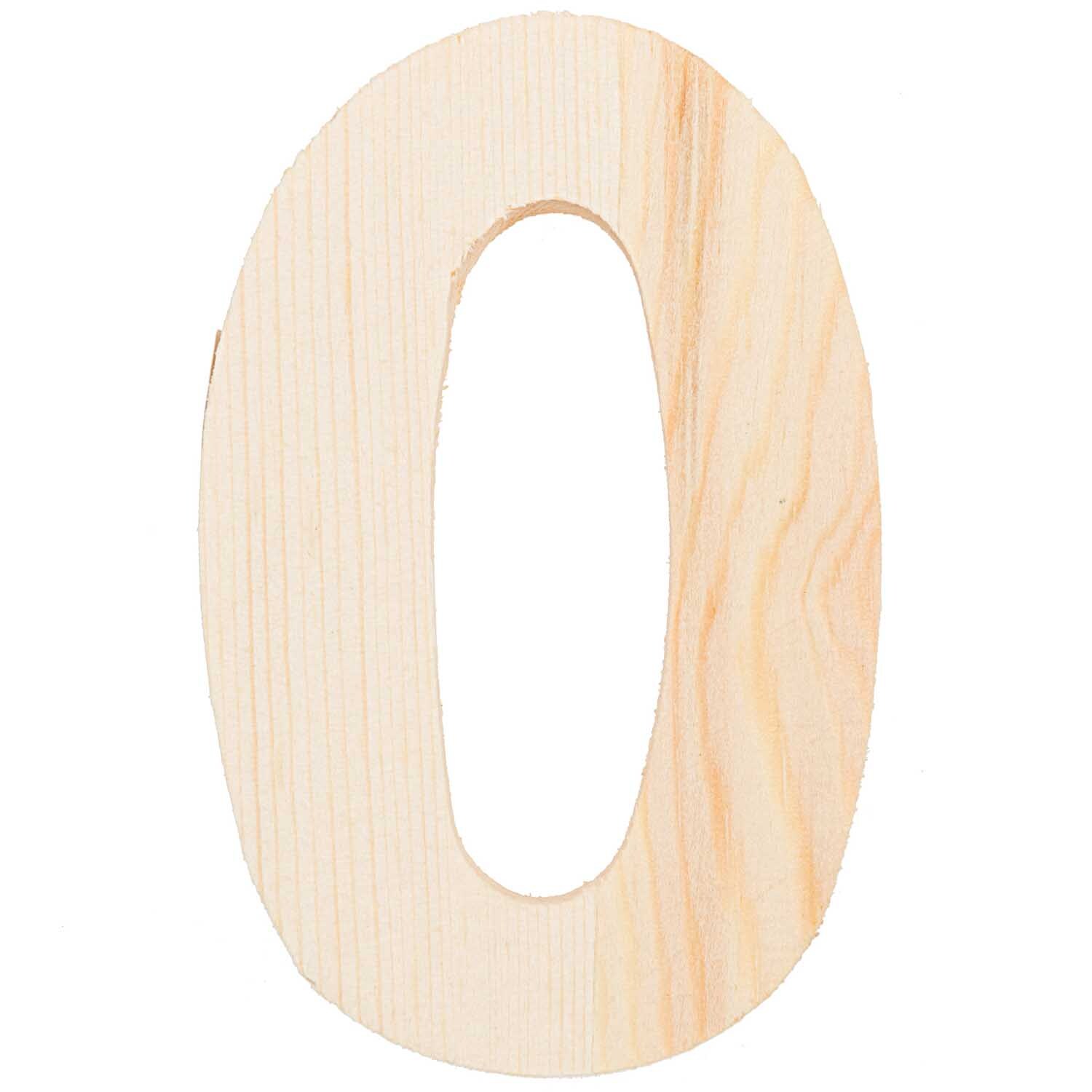 Zahlen 8cm Holz