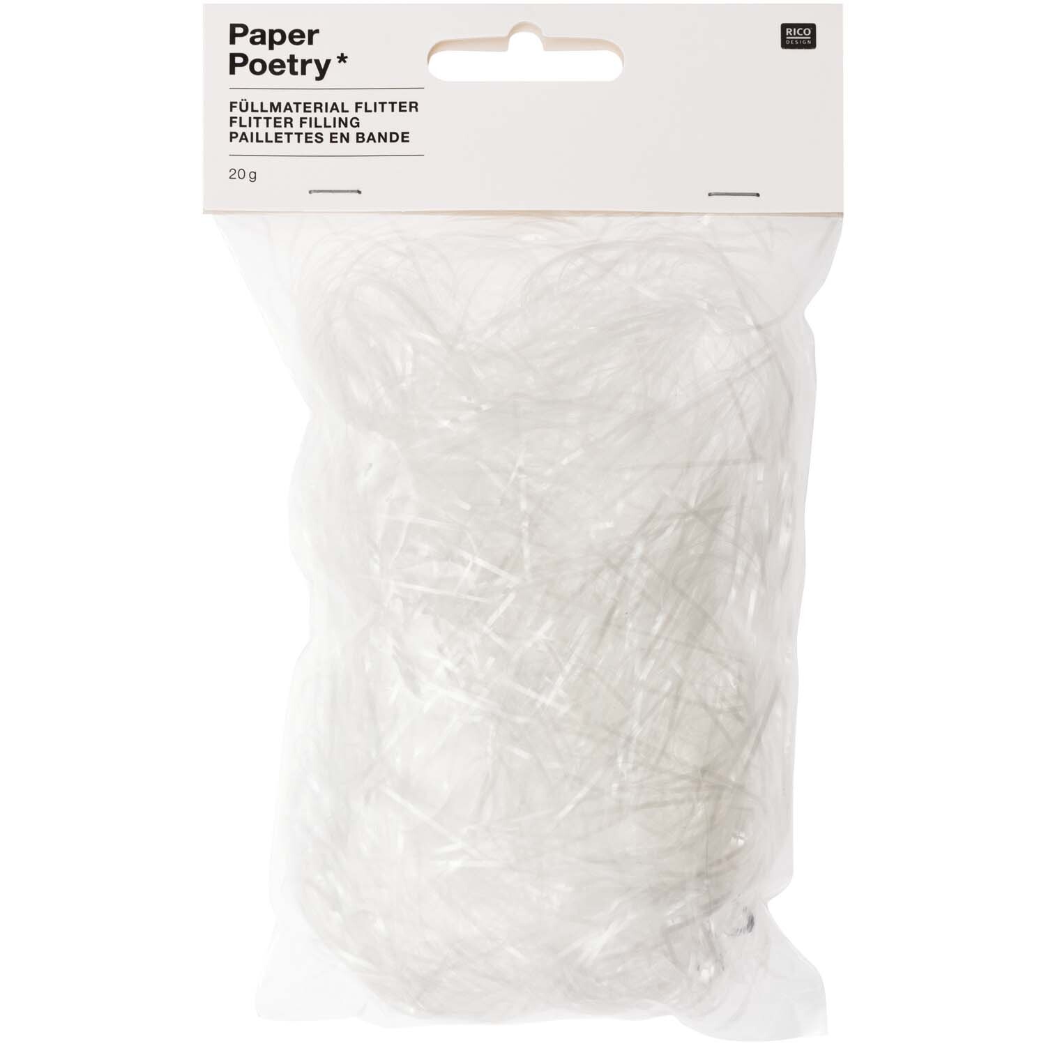Paper Poetry Füllmaterial Flitter 20g