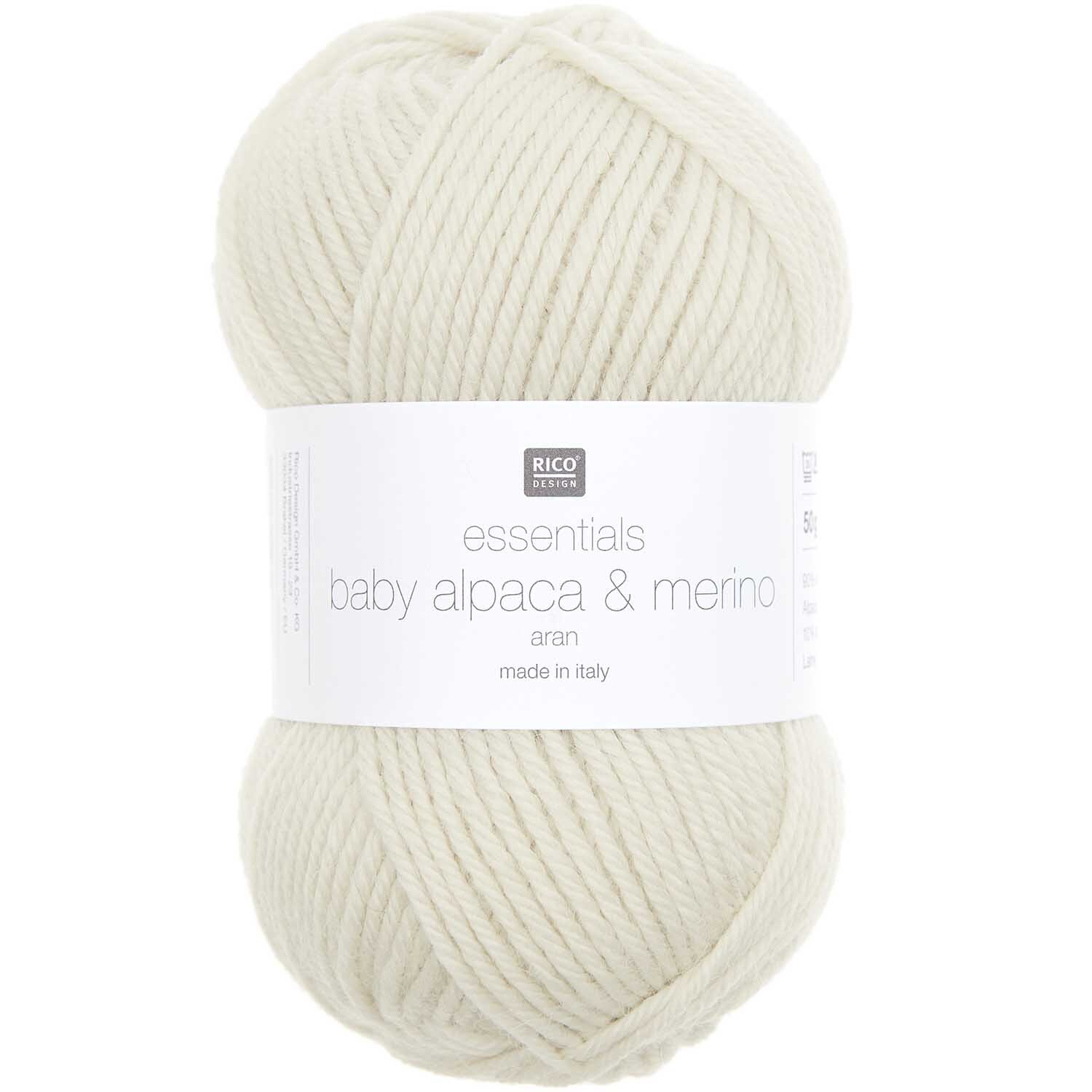 Essentials Baby Alpaca & Merino aran