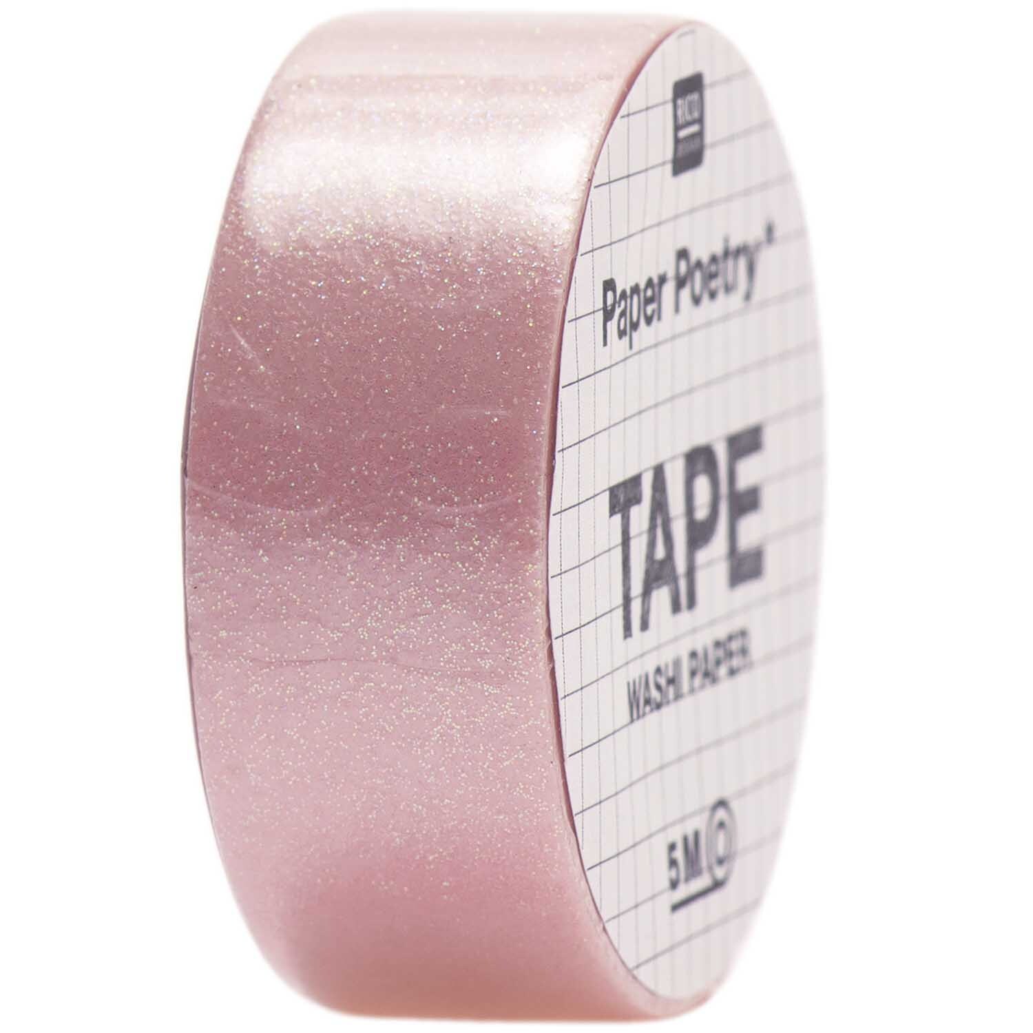 Paper Poetry Tape Glitter 15mm 5m
