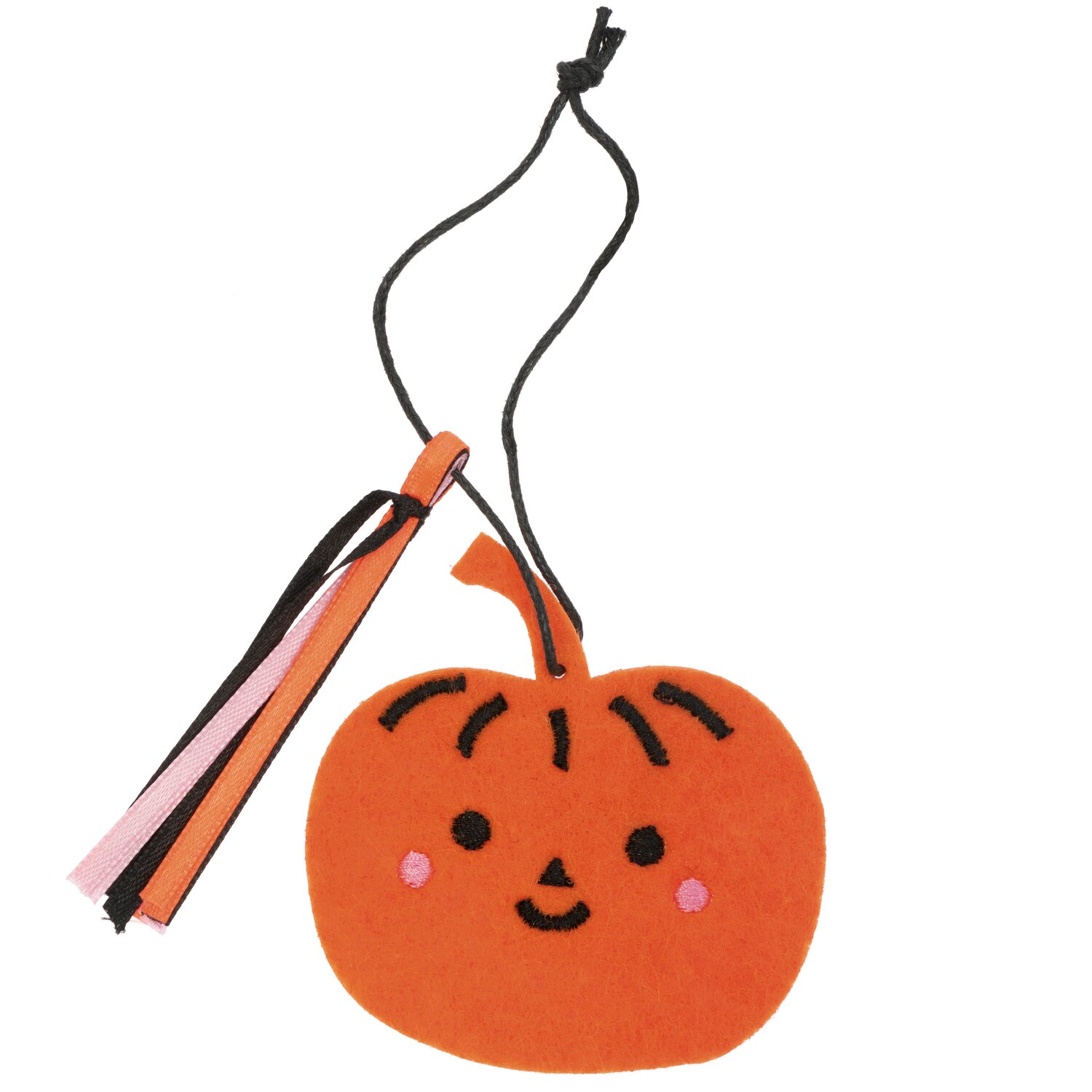 Rico Design Filzhänger Kürbis orange 7x7,2cm