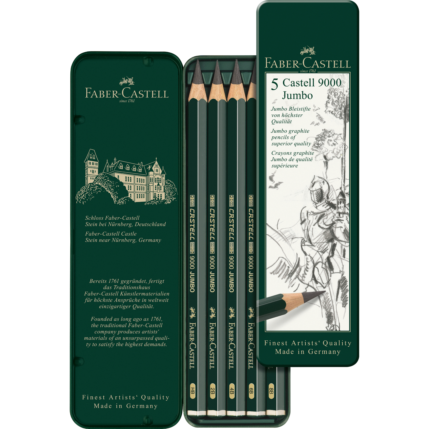 Castell 9000 Jumbo Bleistift