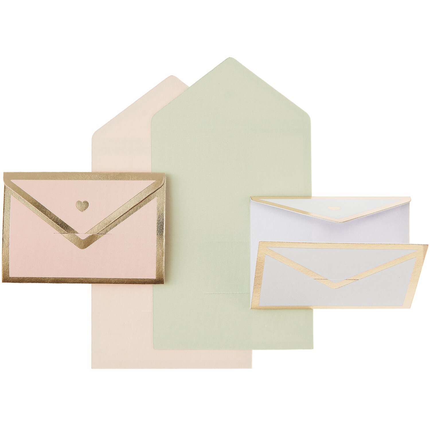 Rico Design Paper Poetry Mini Love Letter Set Pastell