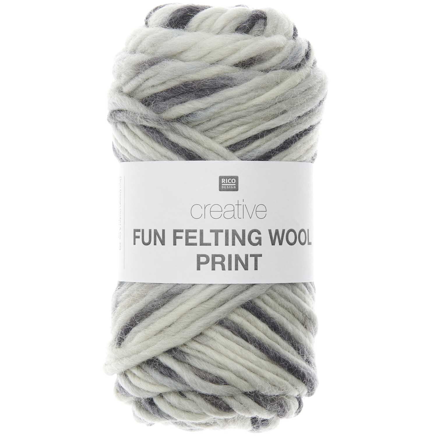 Creative Fun Felting Wool Print
