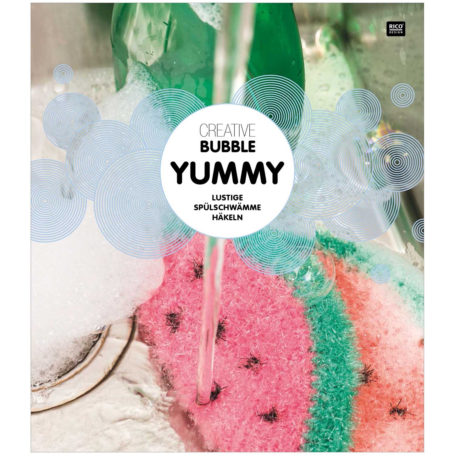 Creative Bubble Yummy - lustige Spülschwämme häkeln