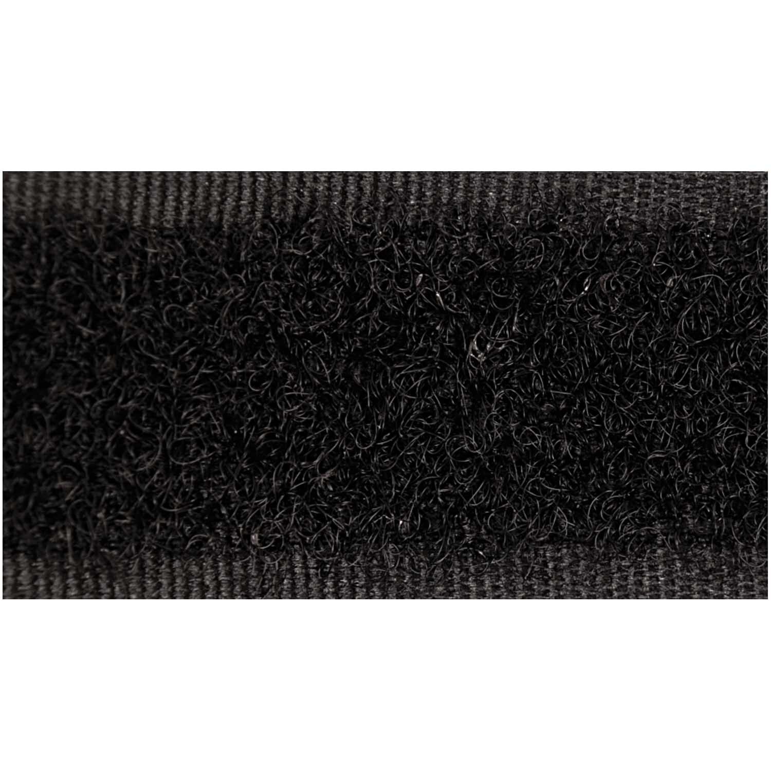 Klettband selbstklebend schwarz 50cm
