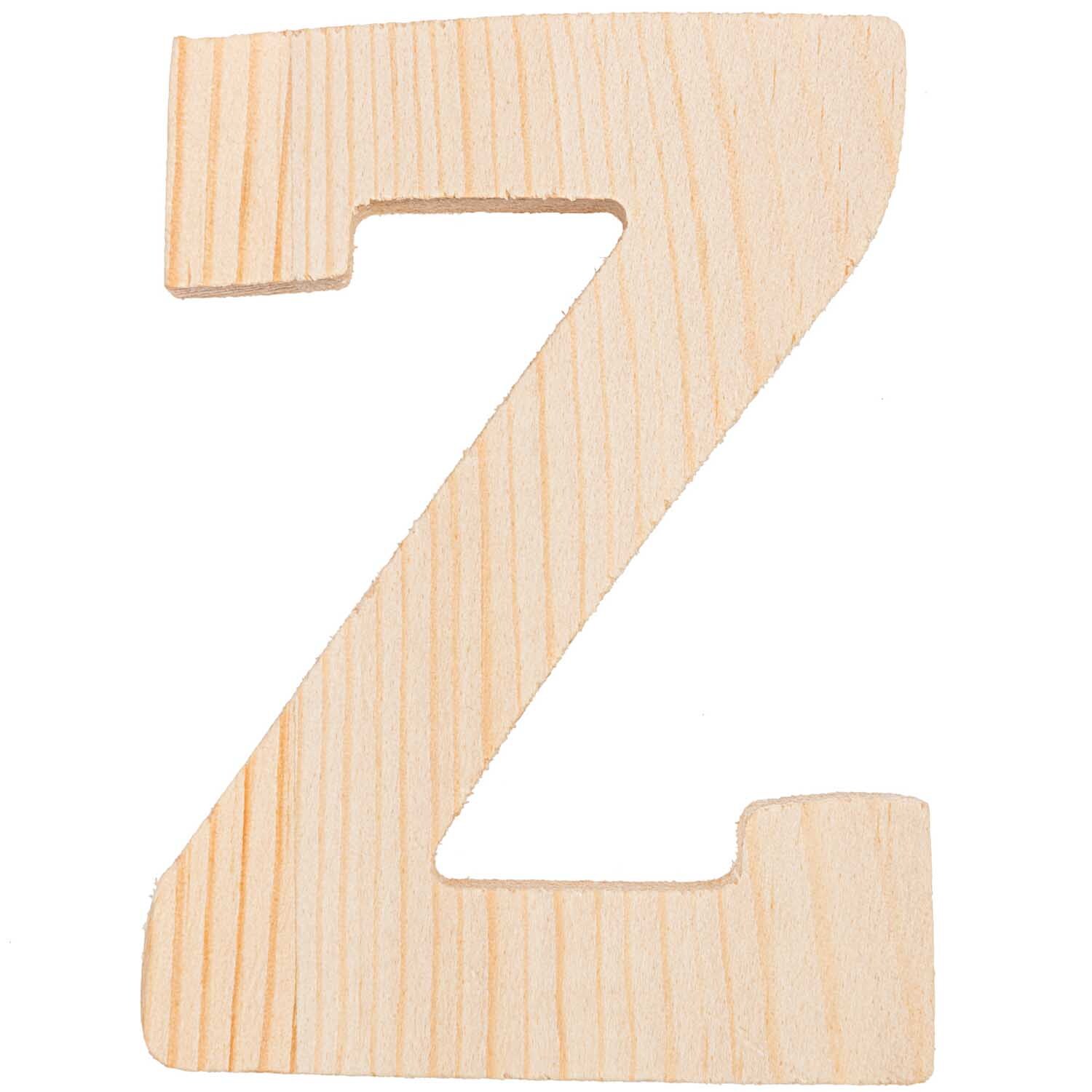 Holz-Buchstaben 8cm