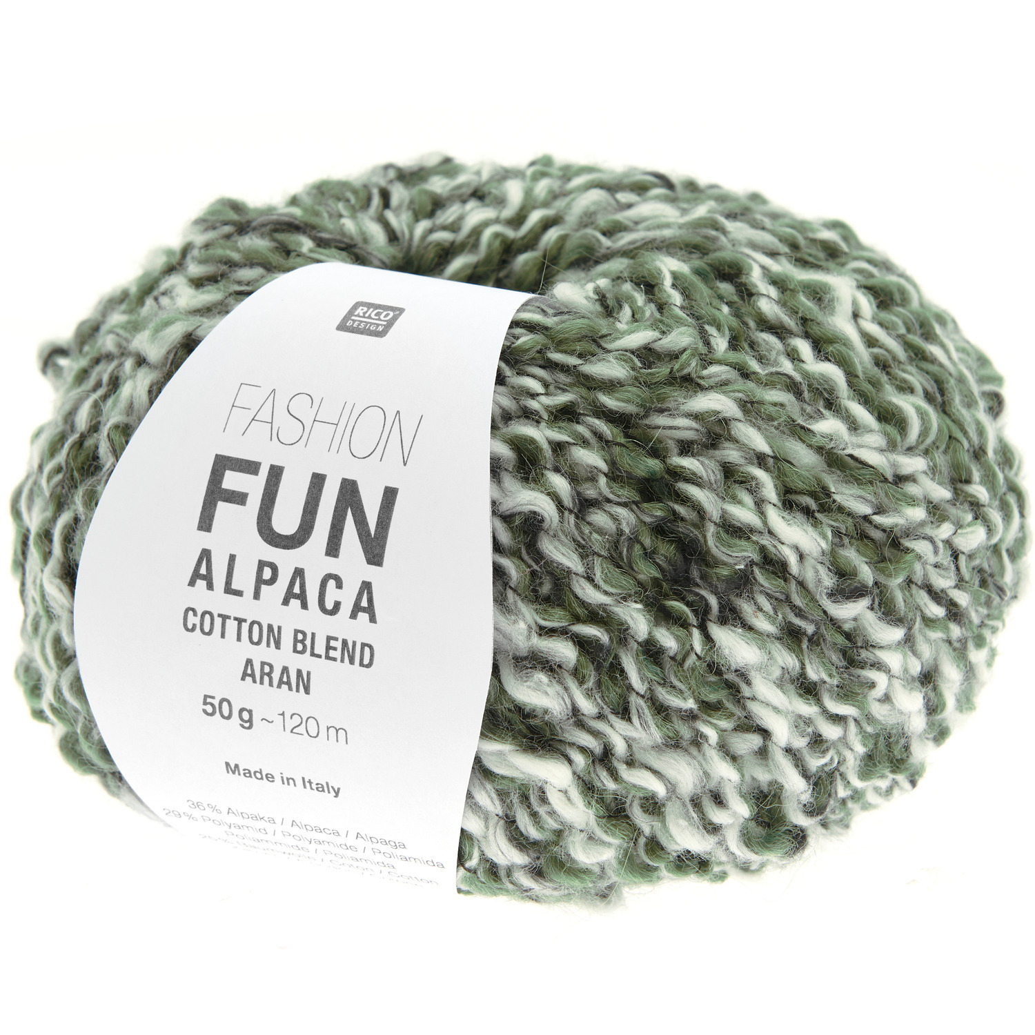 Rico Design Fashion Fun Alpaca Cotton Blend aran